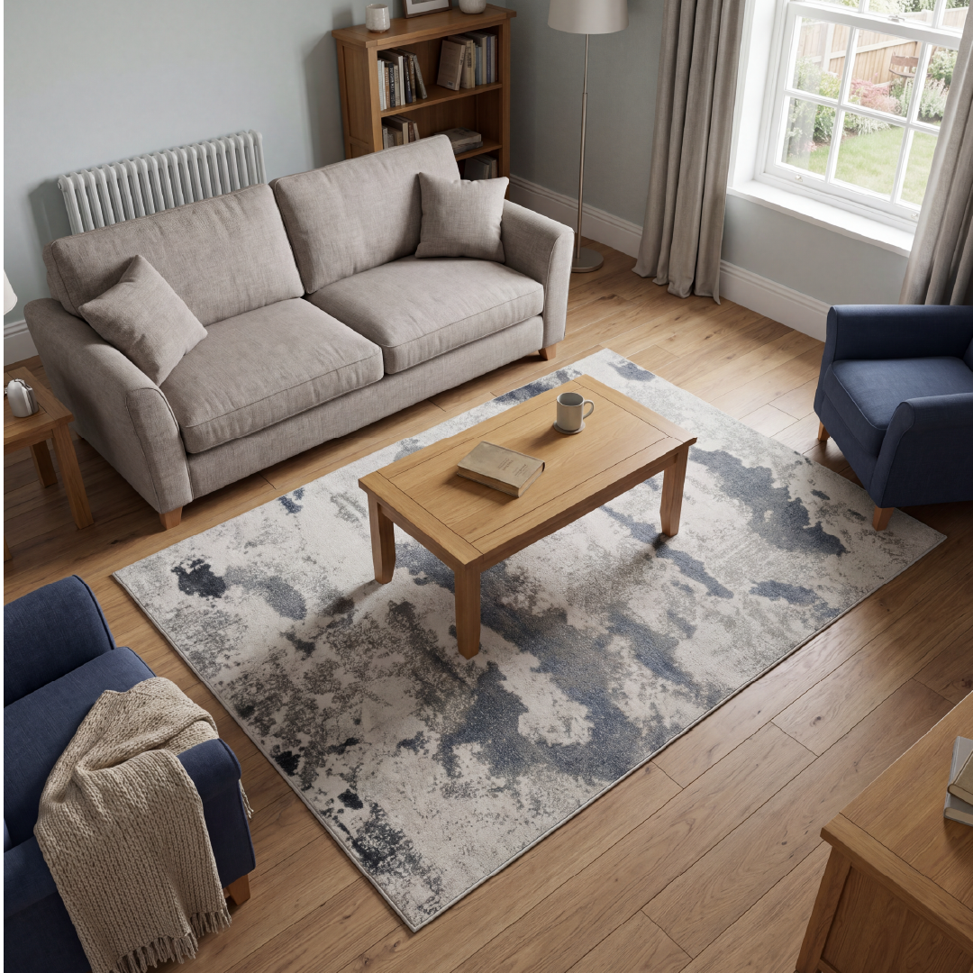 Muse Haze Navy Rug