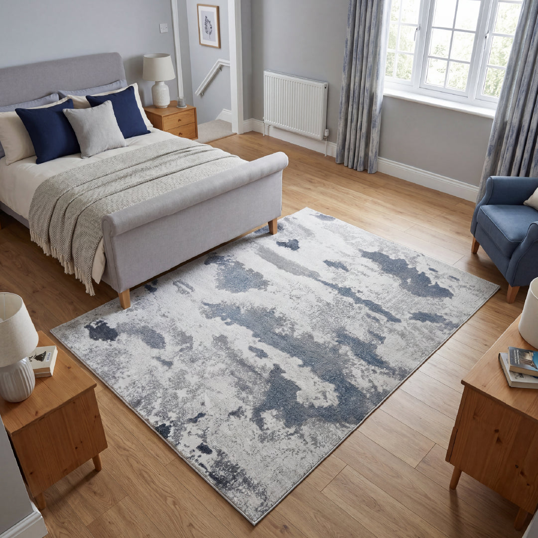 Muse Haze Navy Rug
