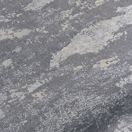 Patina Grey/Silver Wallpaper
