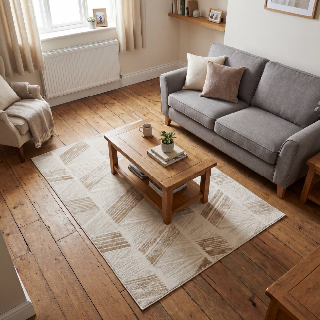 Muse Zig Zag Natural Rug