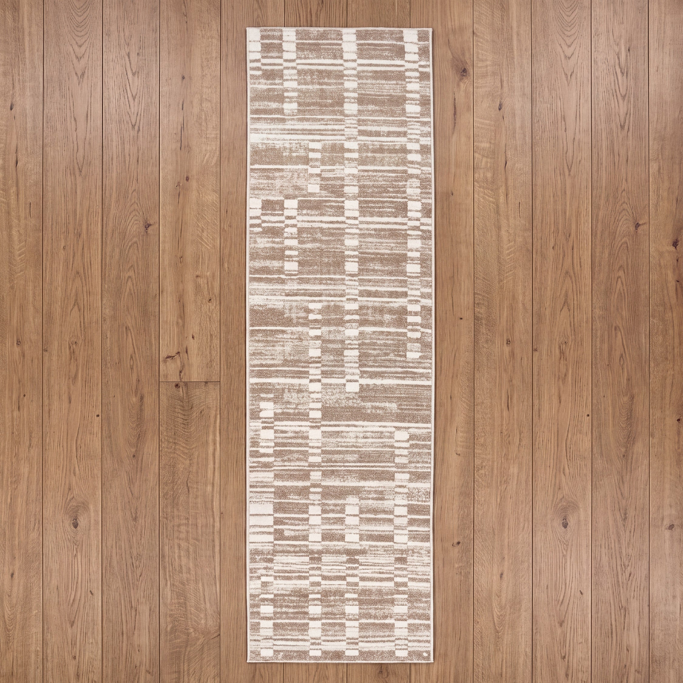 Muse Abstract Natural 60 x 230cm Runner