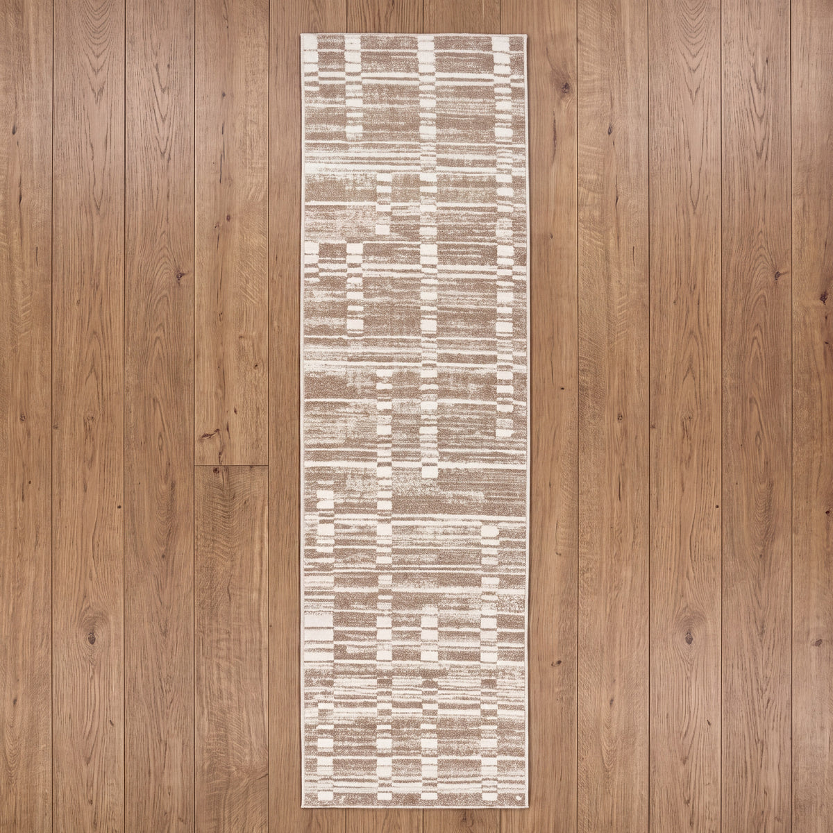 Muse Abstract Natural 60 x 230cm Runner