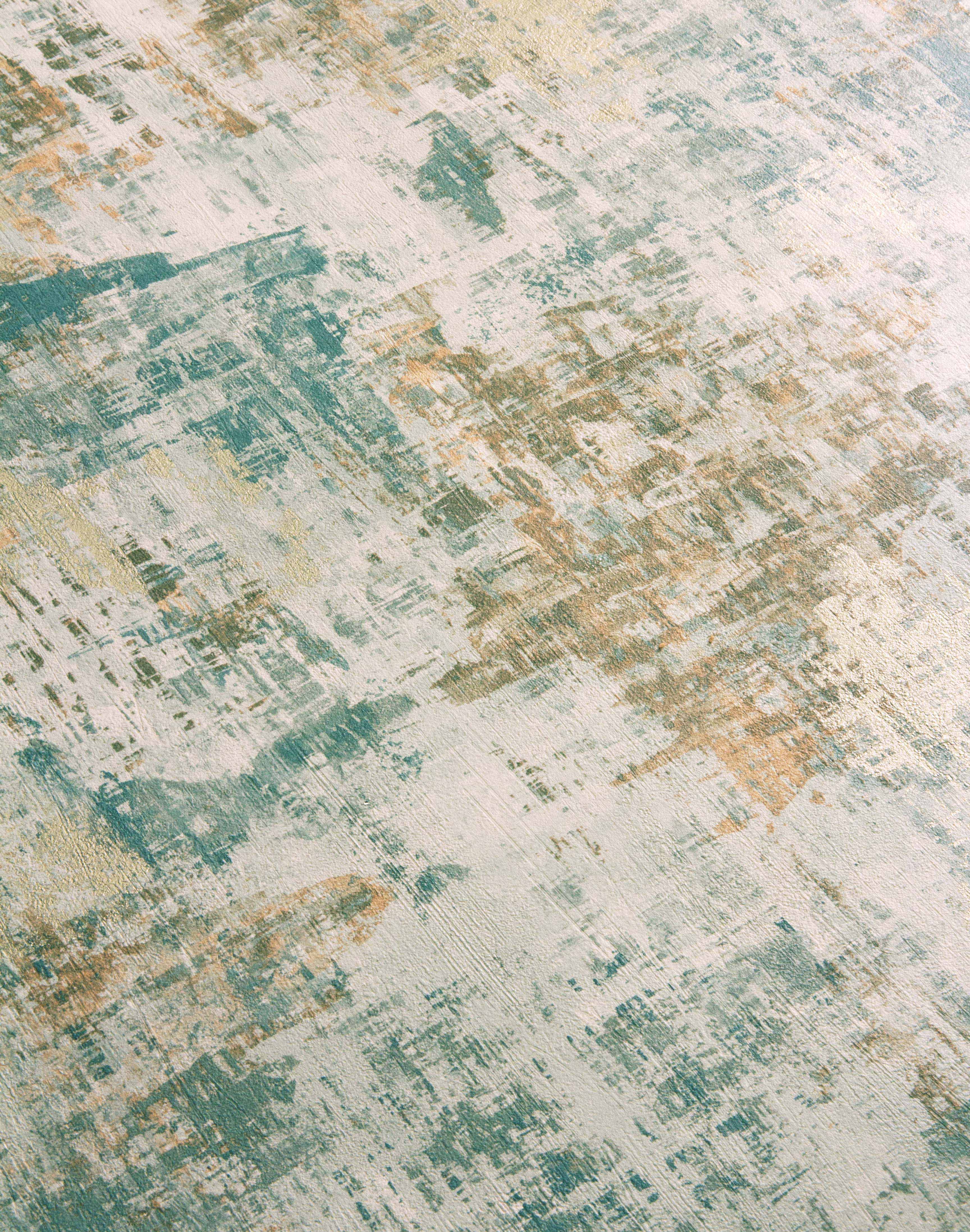 Abstract Texture Green Wallpaper