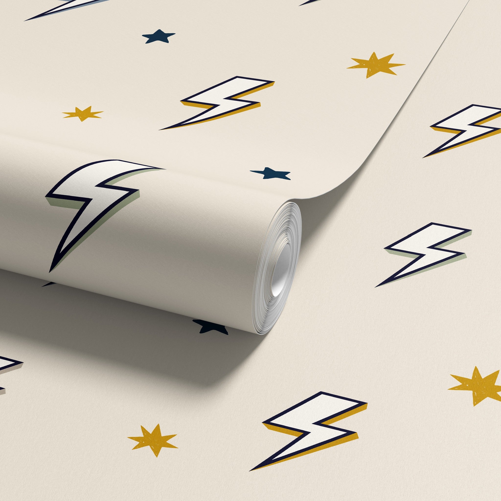 Bolt Cream Wallpaper