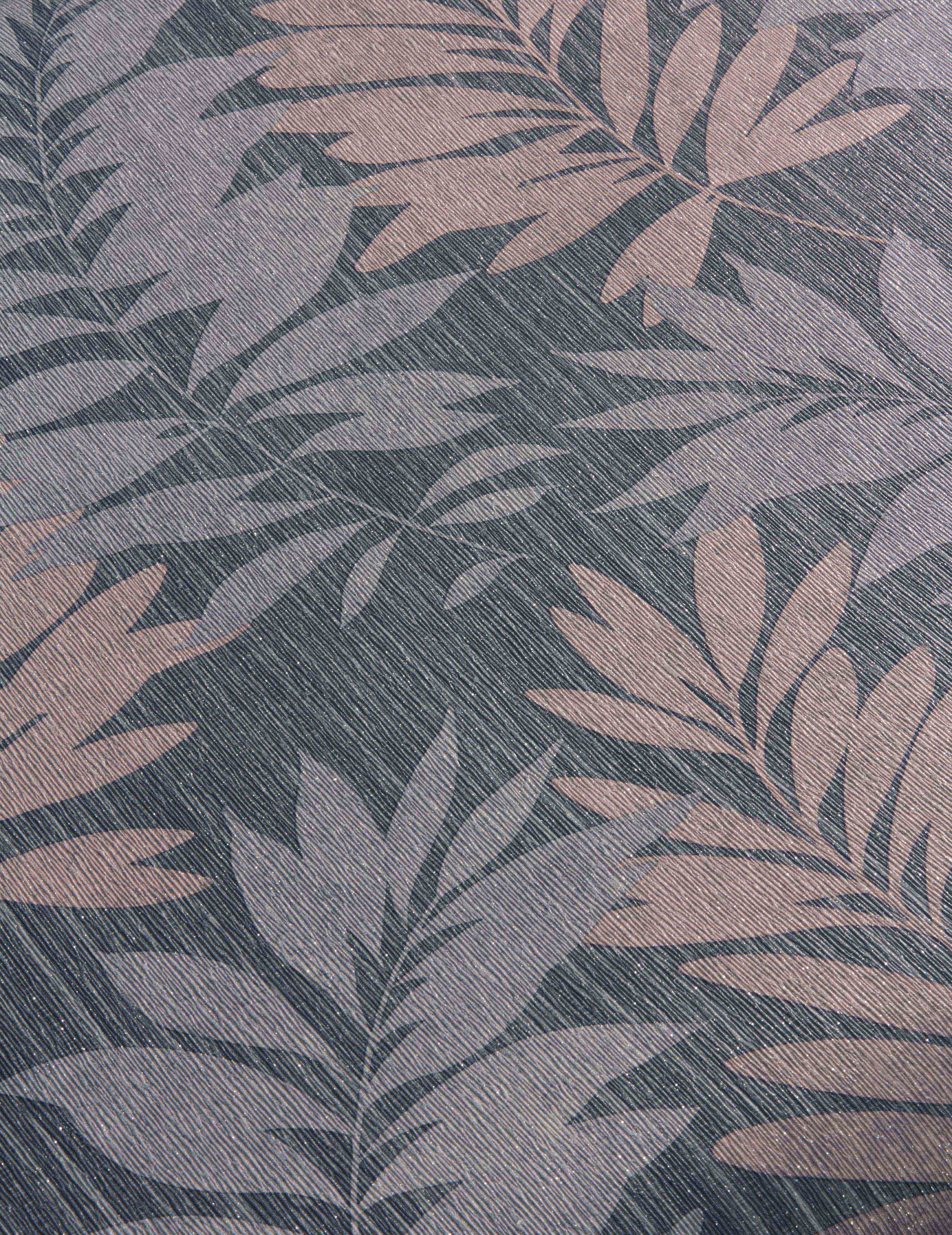 Stardust Palm Pink/Grey Wallpaper