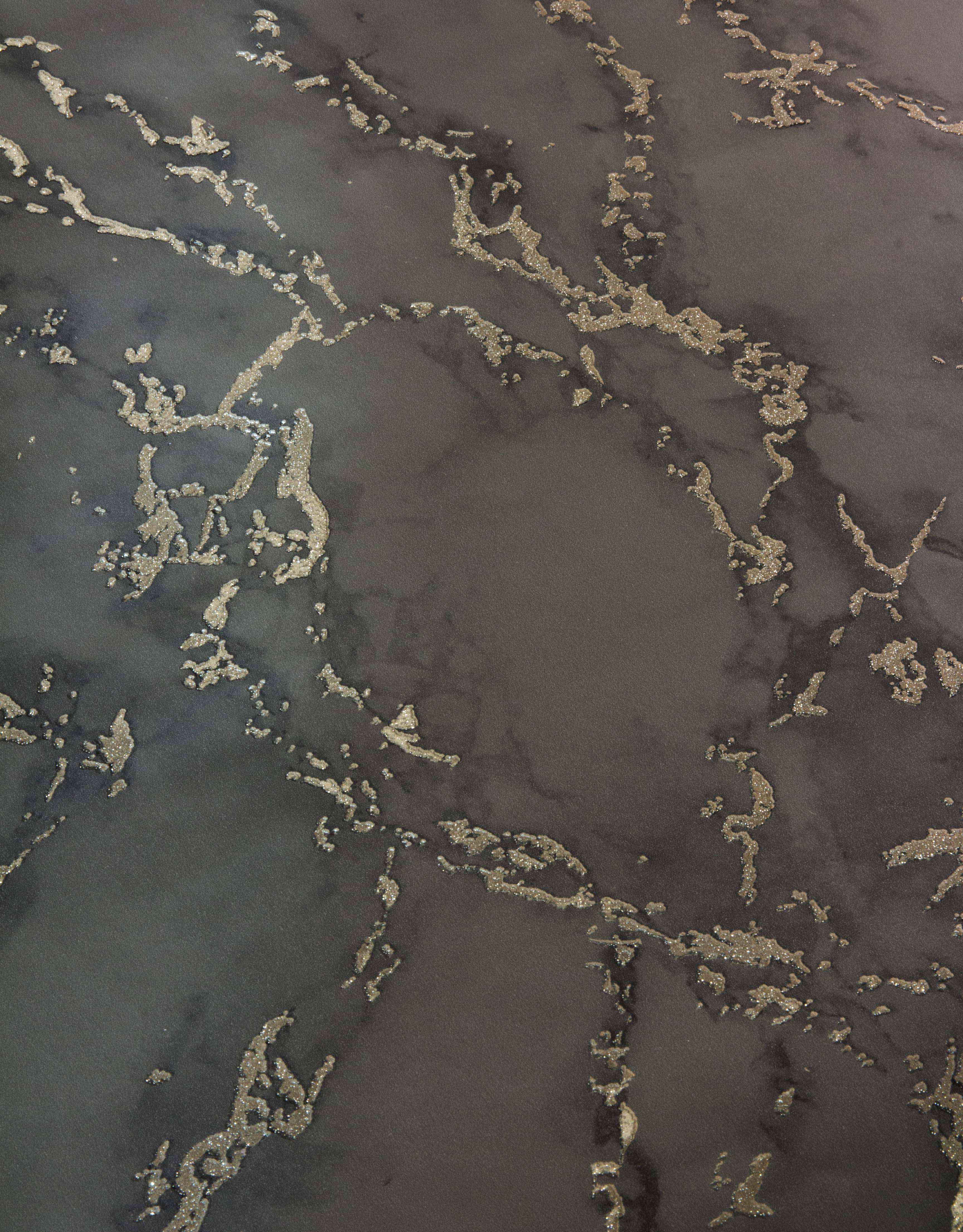 Carrara Marble Charcoal Wallpaper