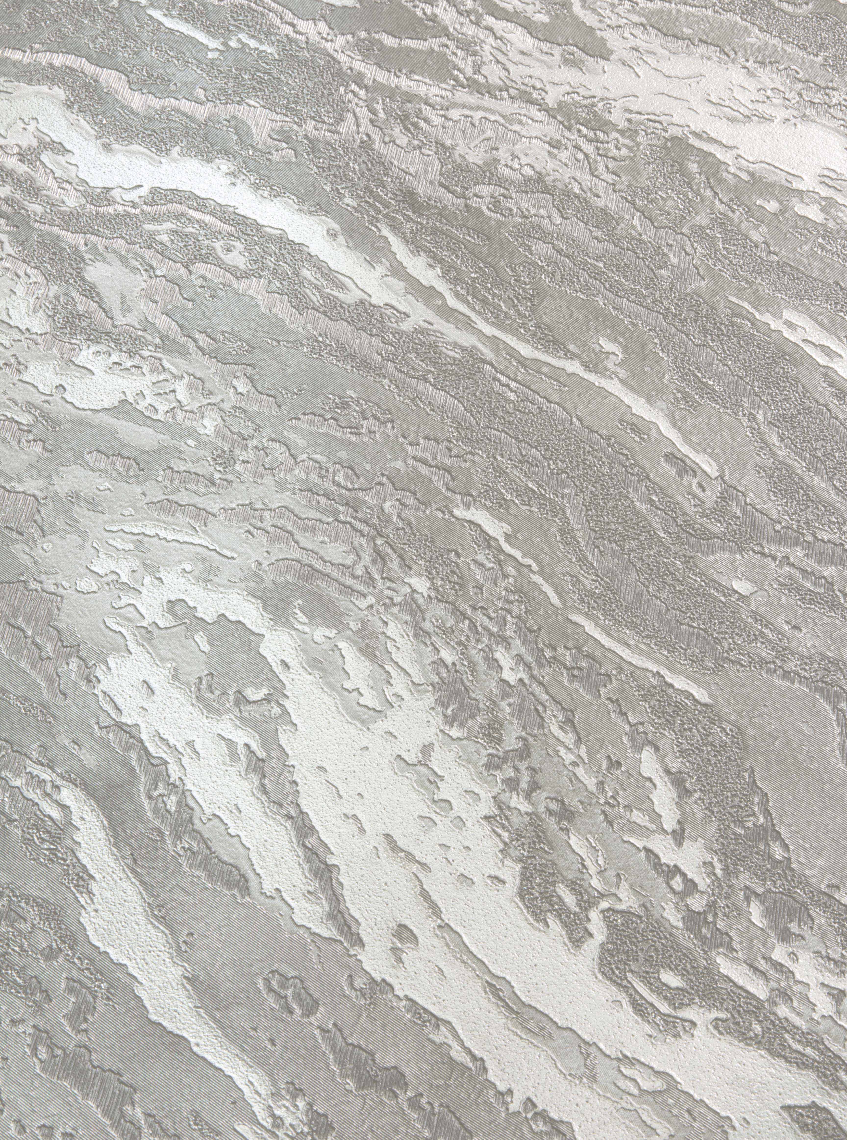 Luxe Texture Pewter Wallpaper