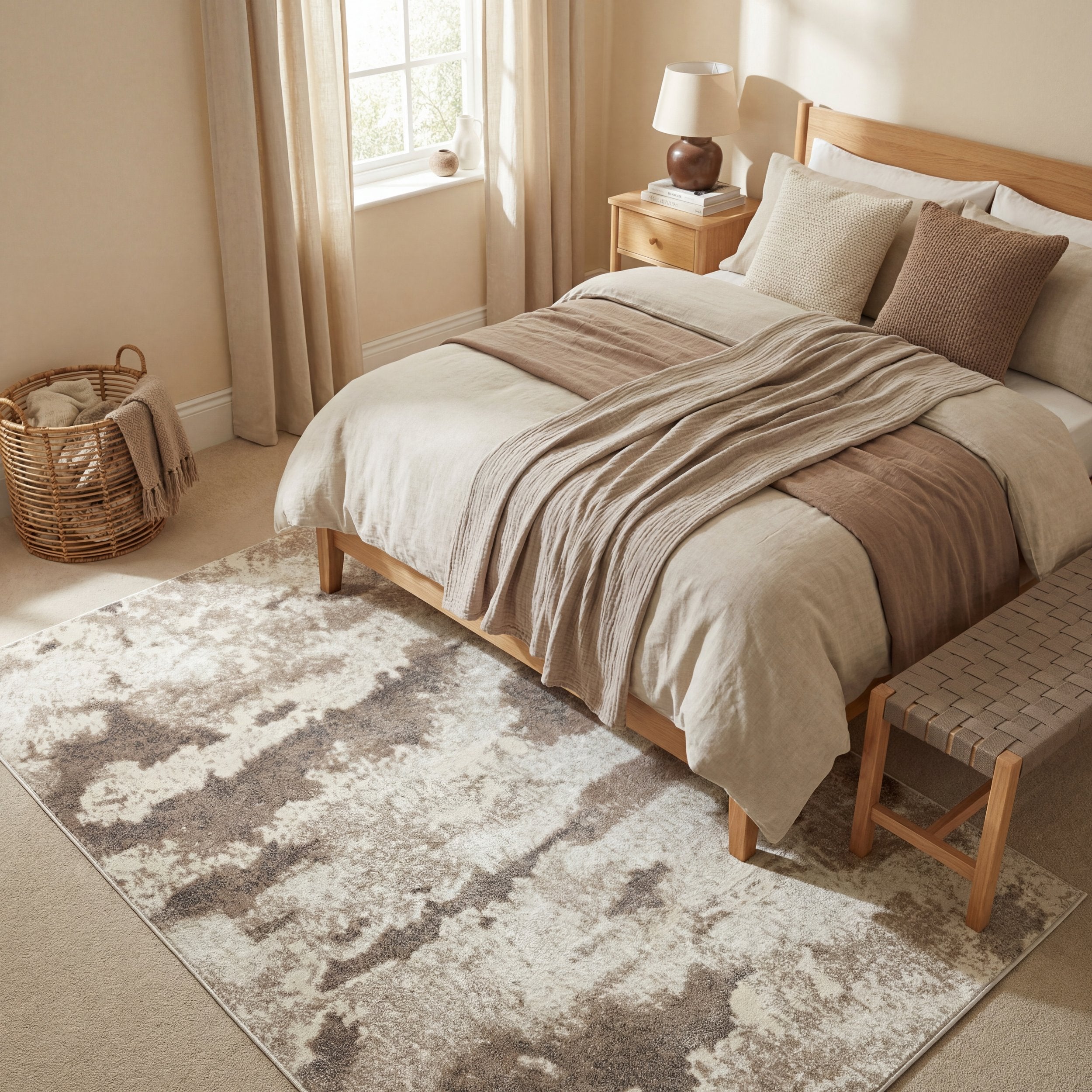Muse Cloud Natural Rug