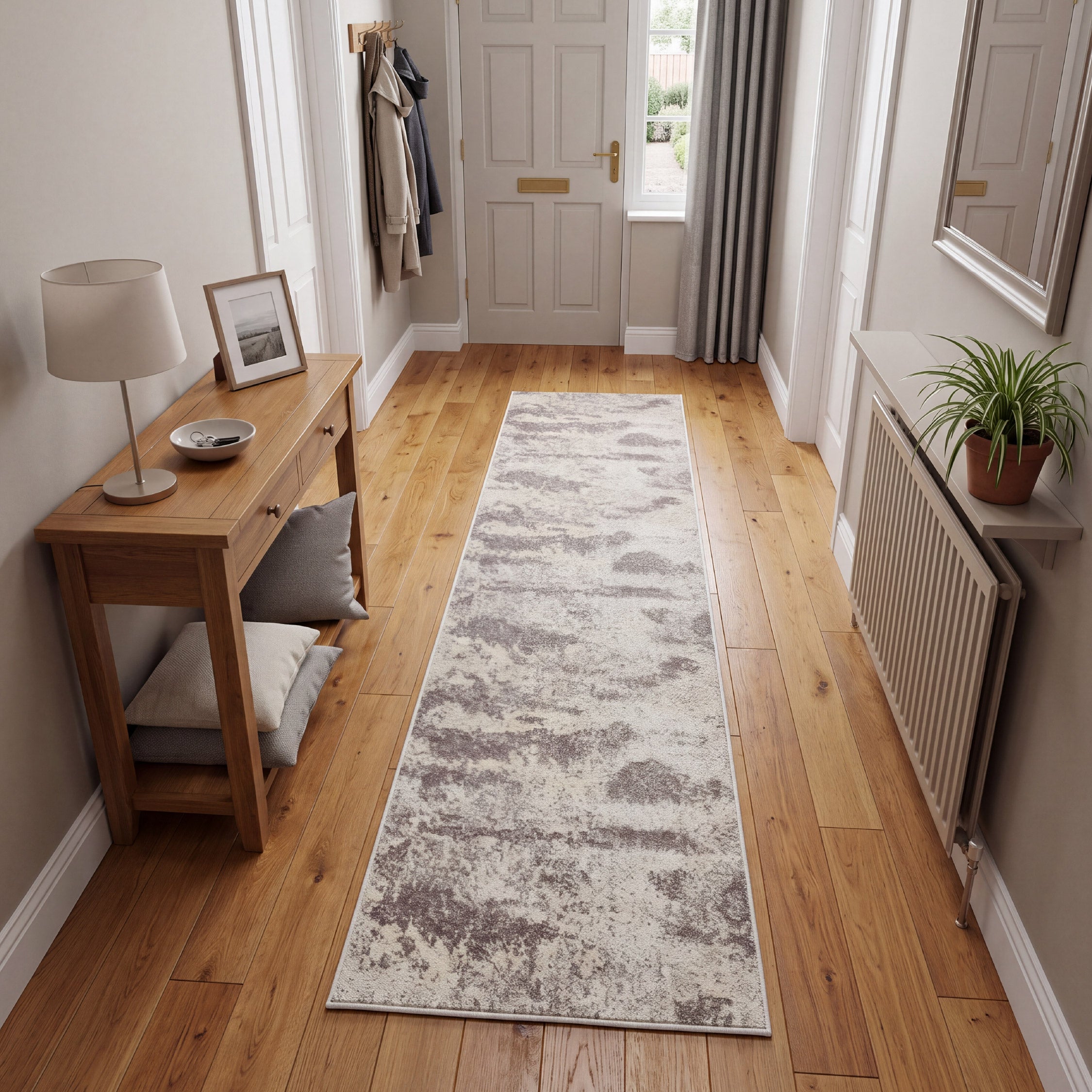 Muse Haze Grey 60 x 230cm Runner