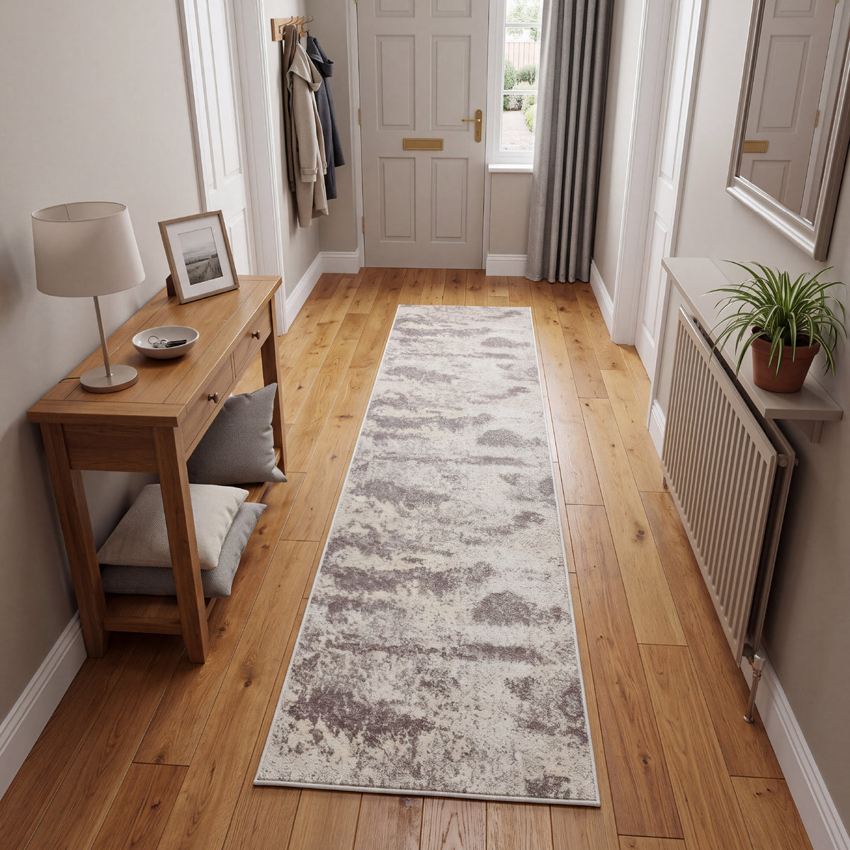 Muse Haze Grey 60 x 230cm Runner
