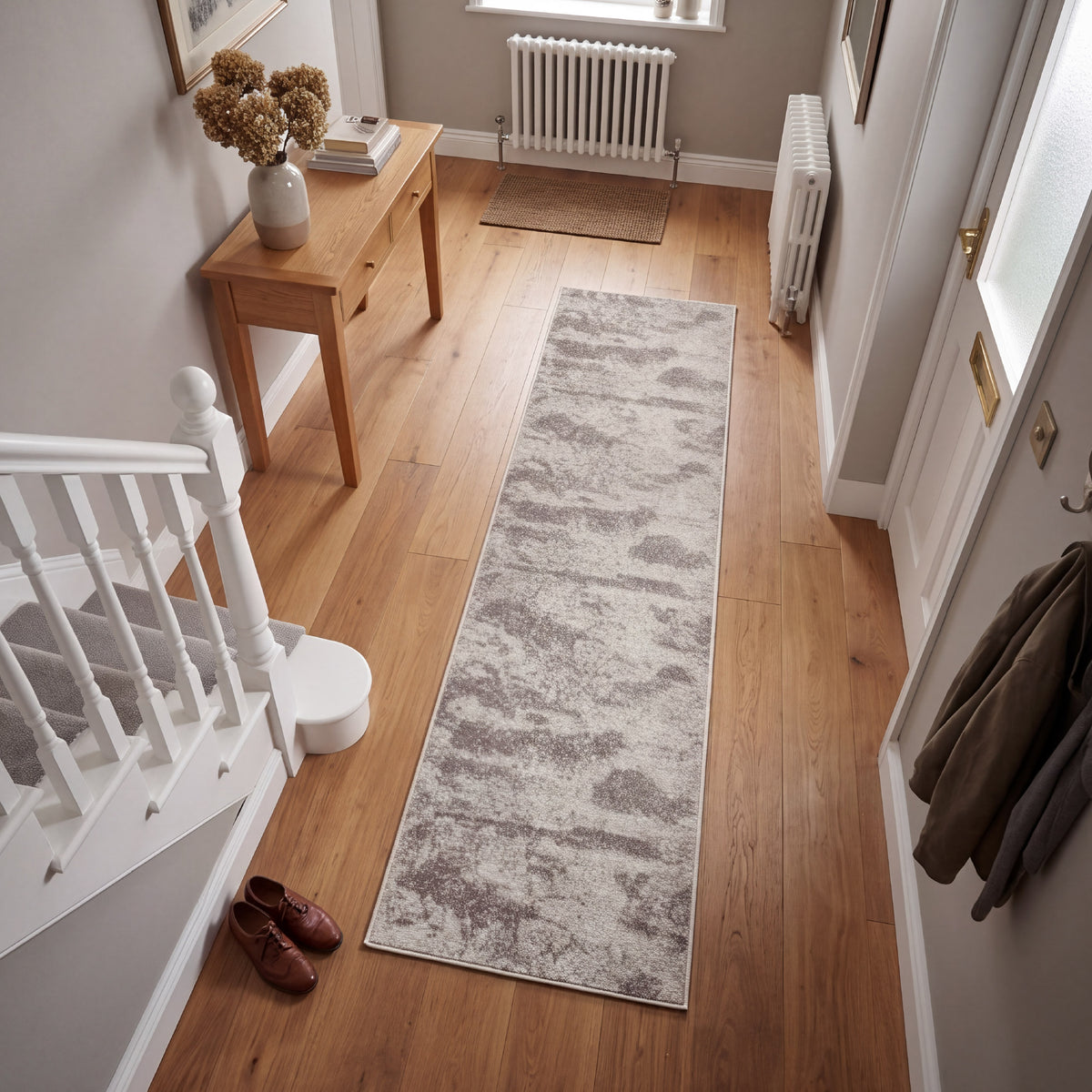 Muse Haze Grey 60 x 230cm Runner