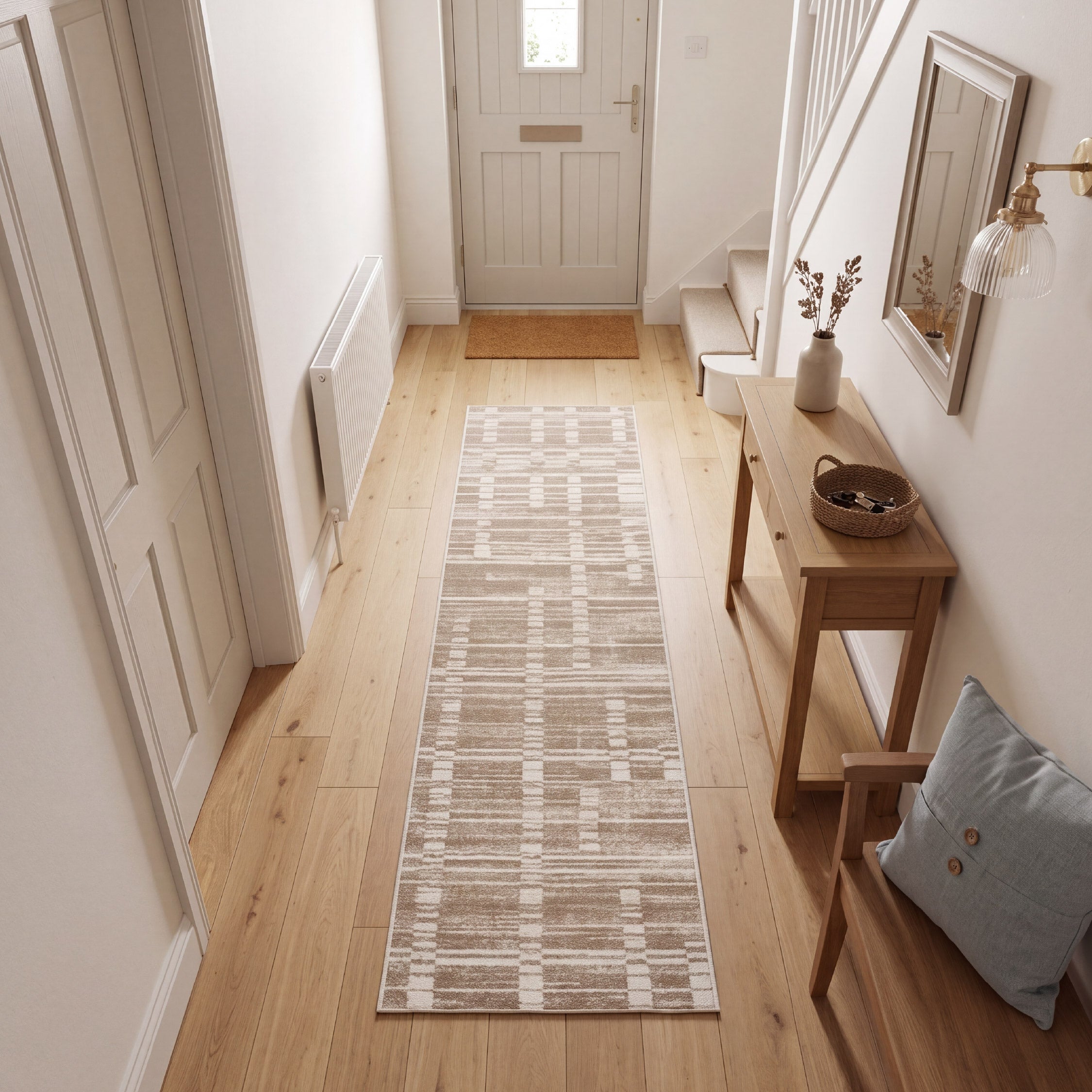 Muse Abstract Natural 60 x 230cm Runner