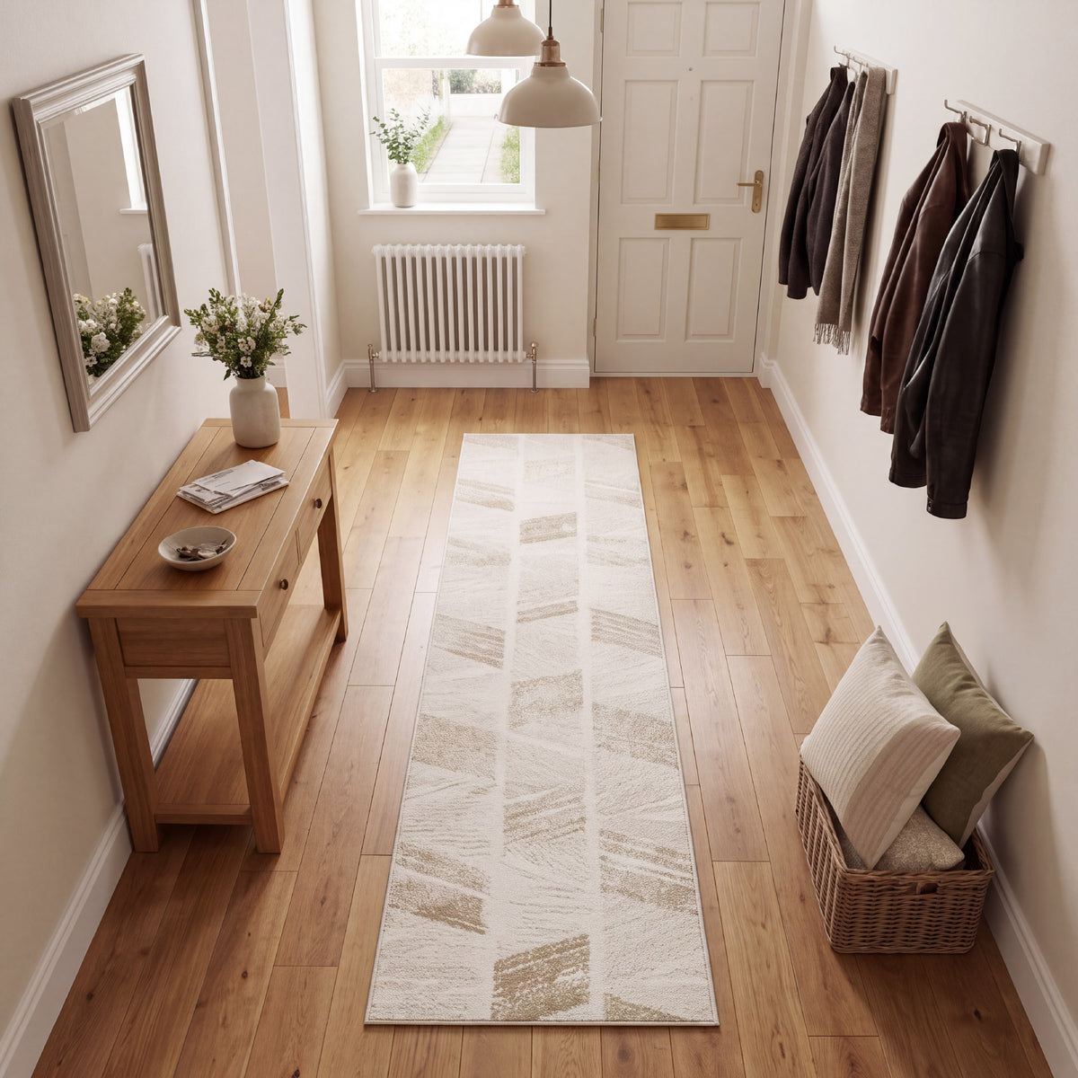 Muse Zig Zag Natural 60 x 230cm Runner