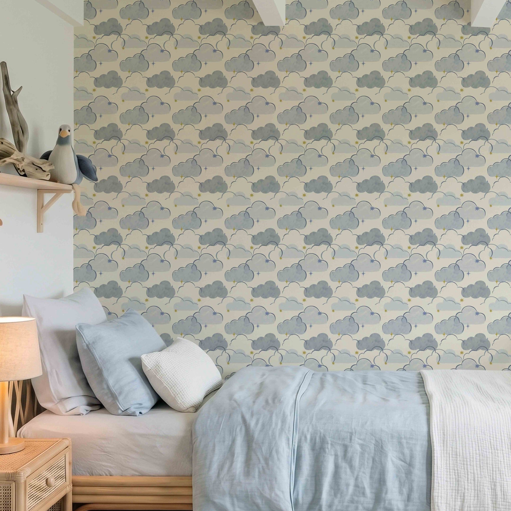 Every Cloud Blue Wallpaper