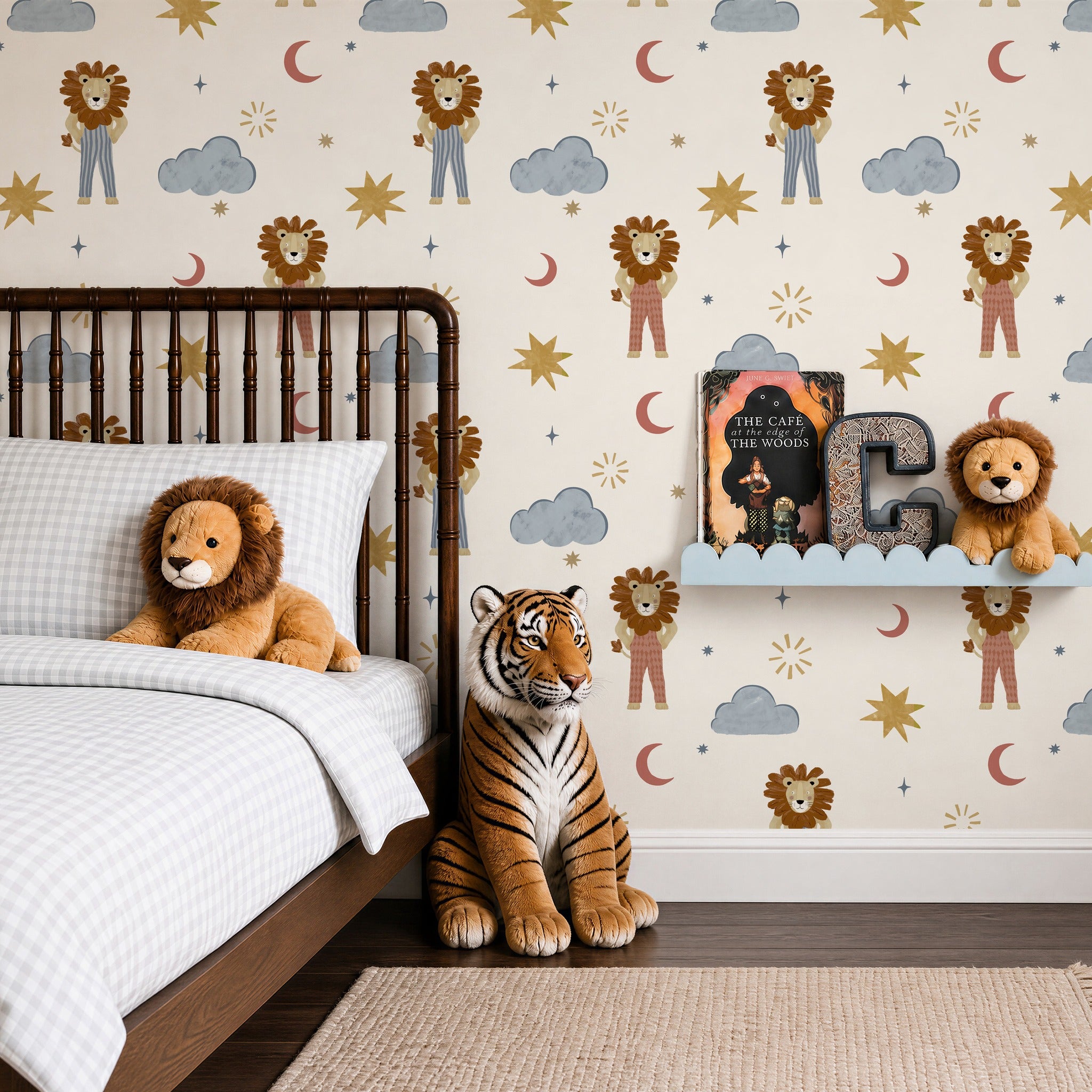 Leo Cream & Multi Wallpaper