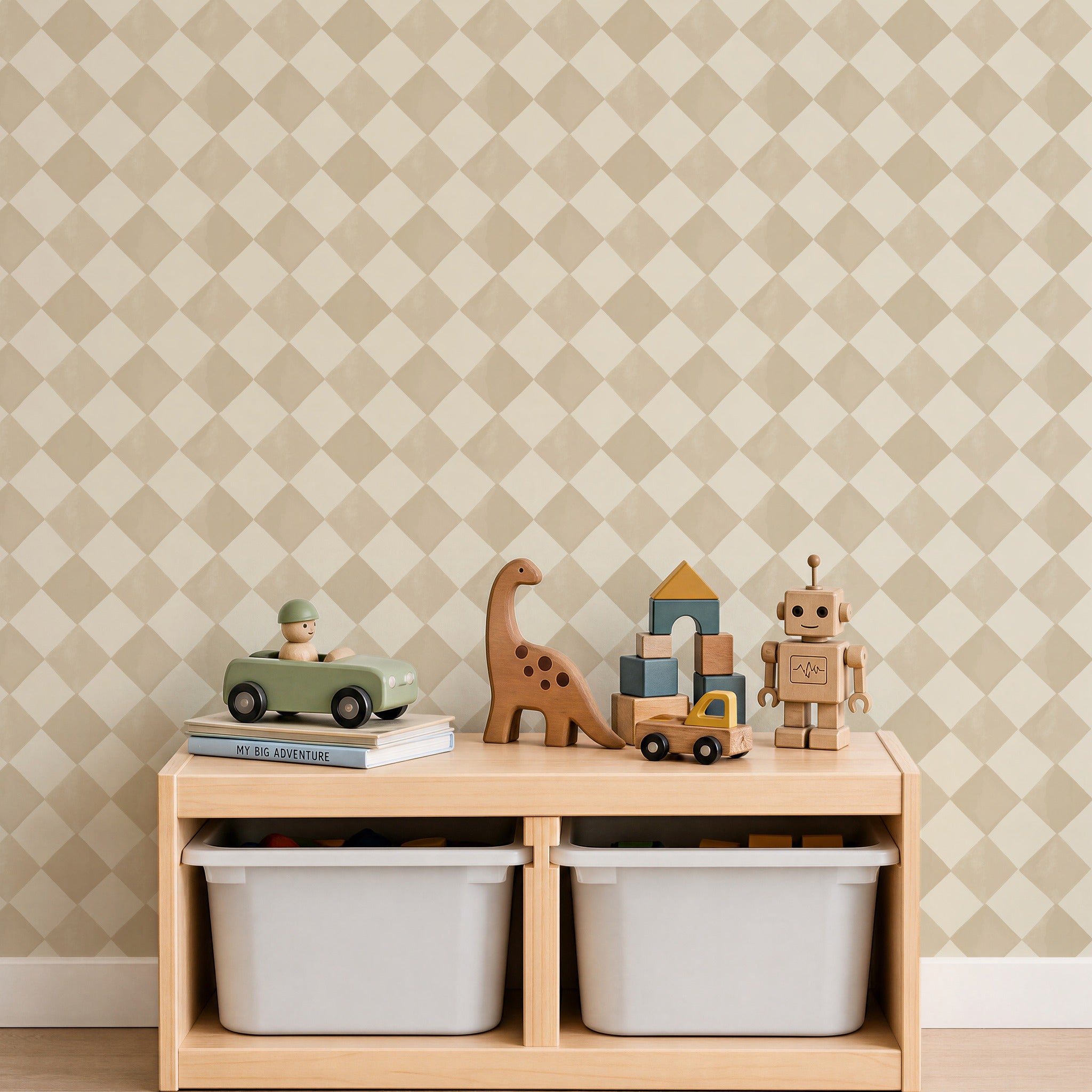 Dazzler Beige Wallpaper