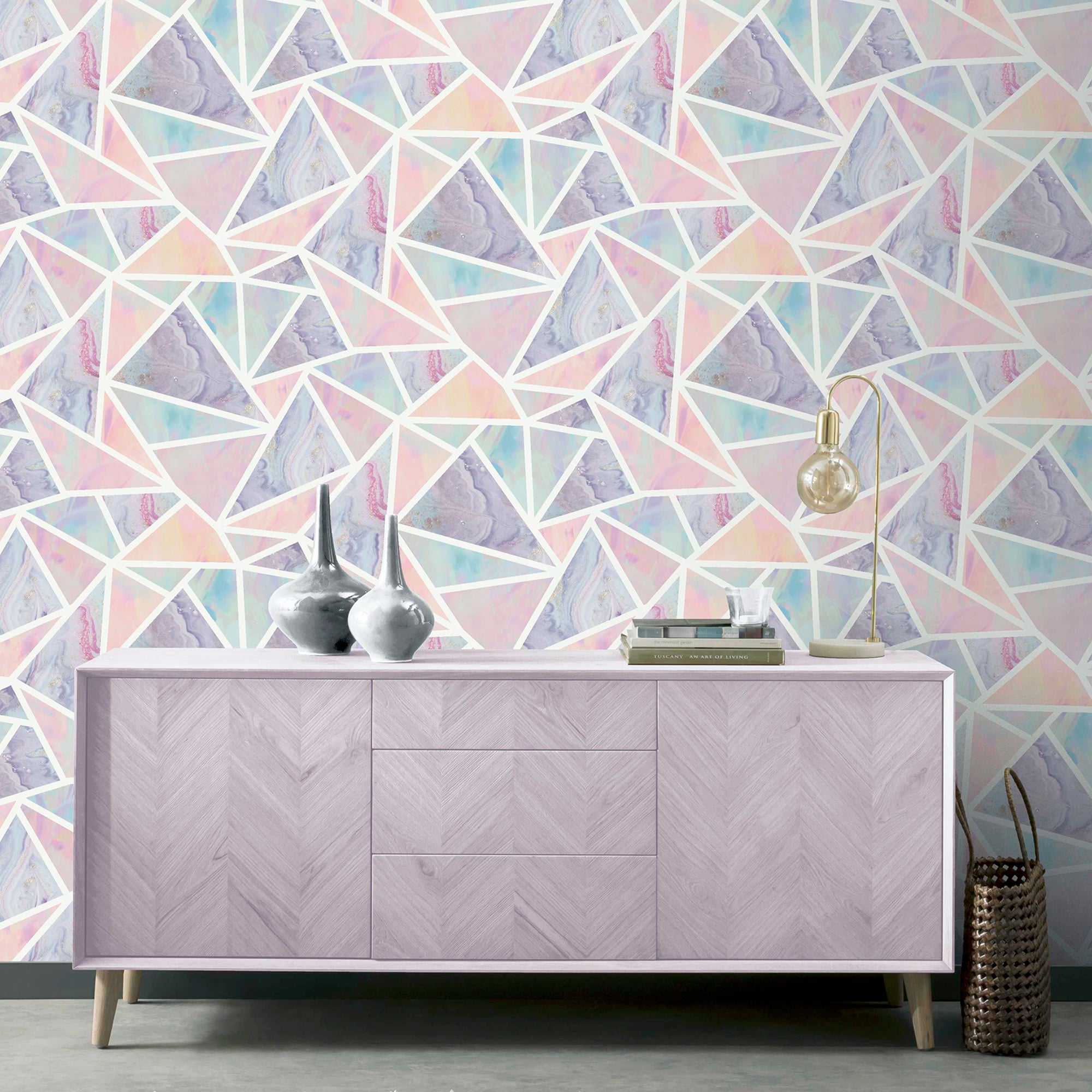 Pastel Geo Multi Wallpaper