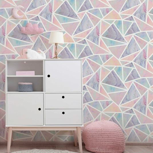 Pastel Geo Multi Wallpaper