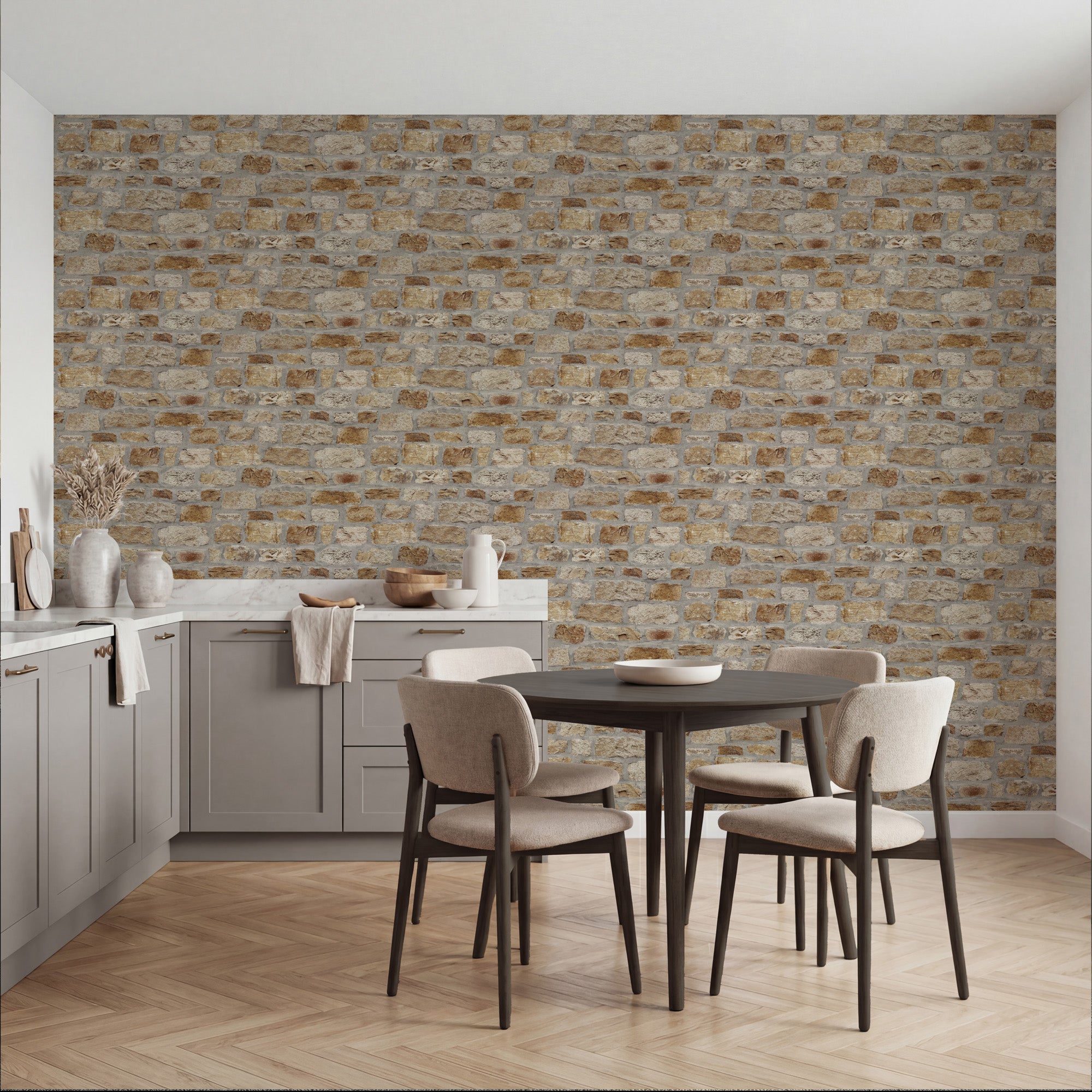Country Stone  Wallpaper