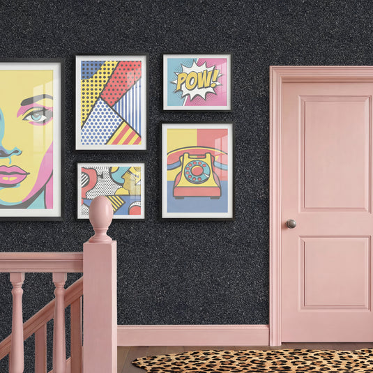 Sequin Sparkle Black