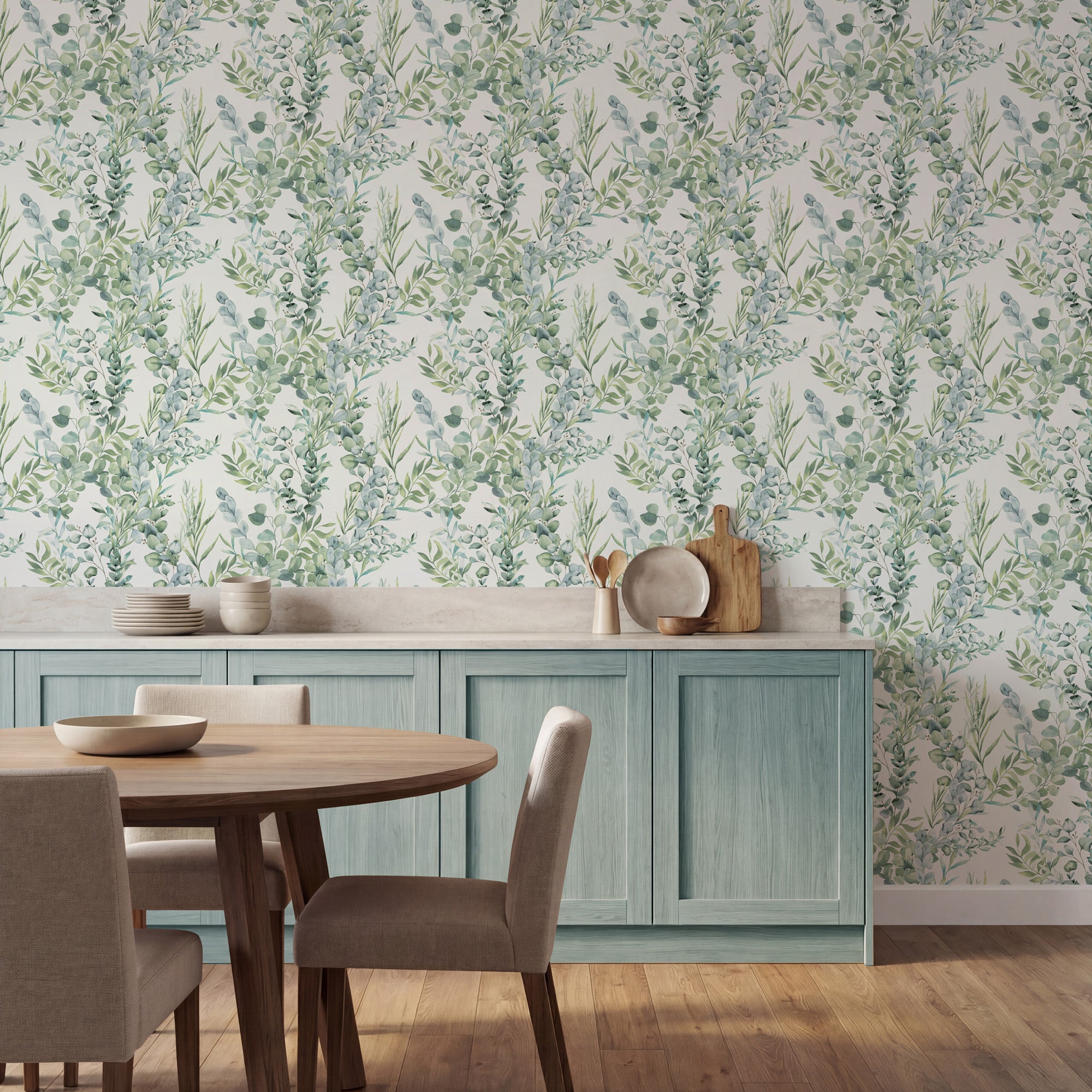 Tranquil Green Wallpaper