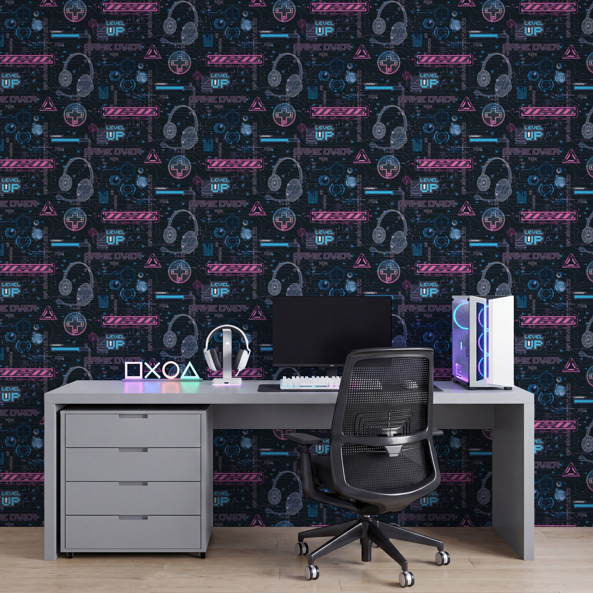 Gamer Pink Wallpaper