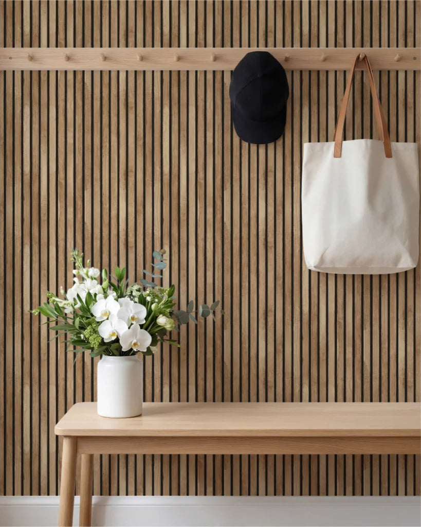 Arthouse wallpaper styled in a room