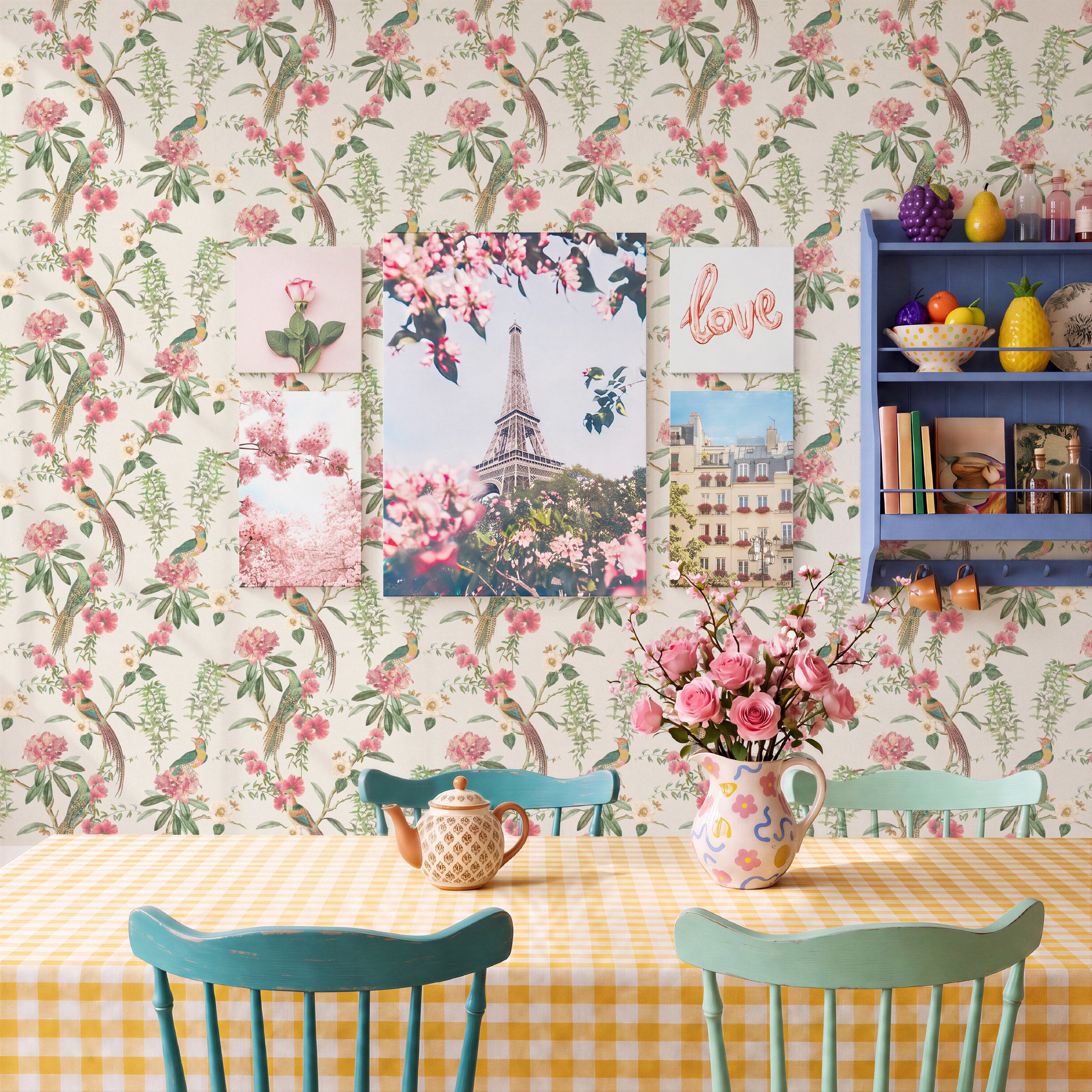 Arthouse Paris in Bloom 5 in 1 Canvas Set