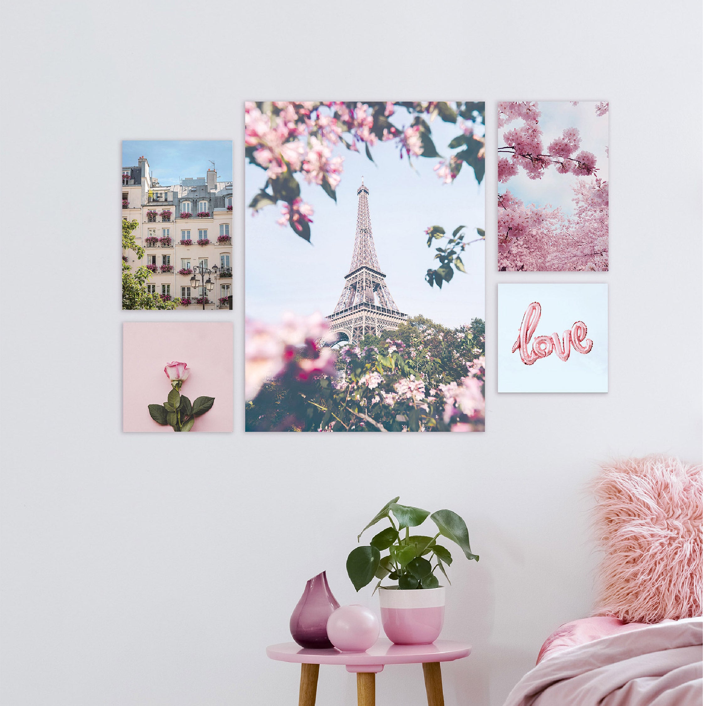 Arthouse Paris in Bloom 5 in 1 Canvas Set