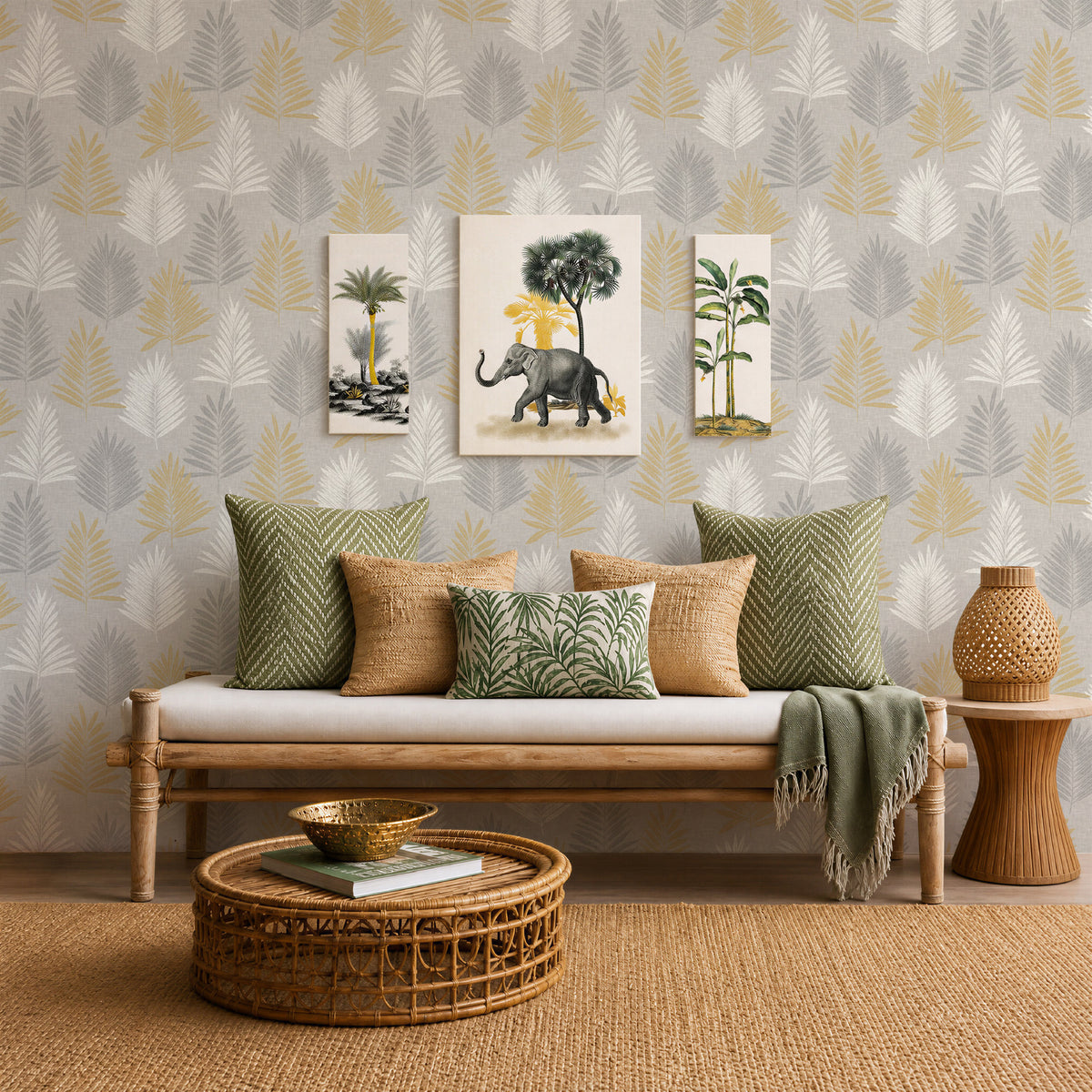 Arthouse Elephant 3 in 1 Canvas Set