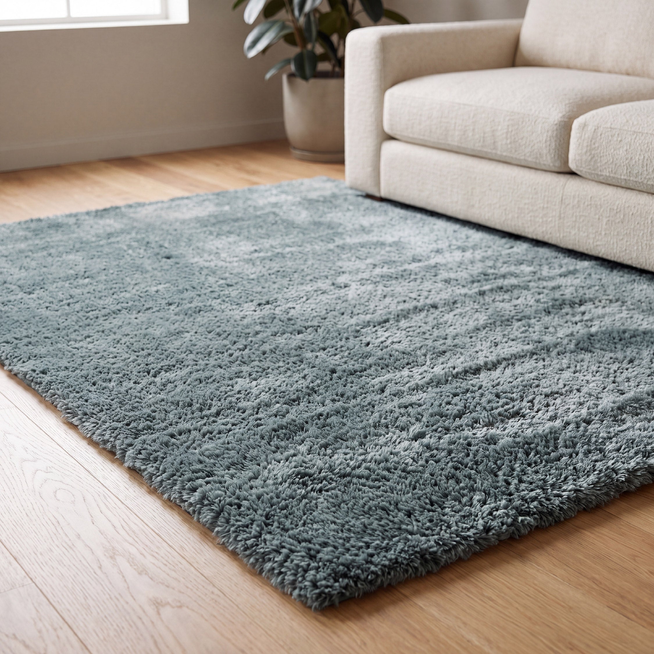 Arthouse Snuggle Soft Touch Teal Rug