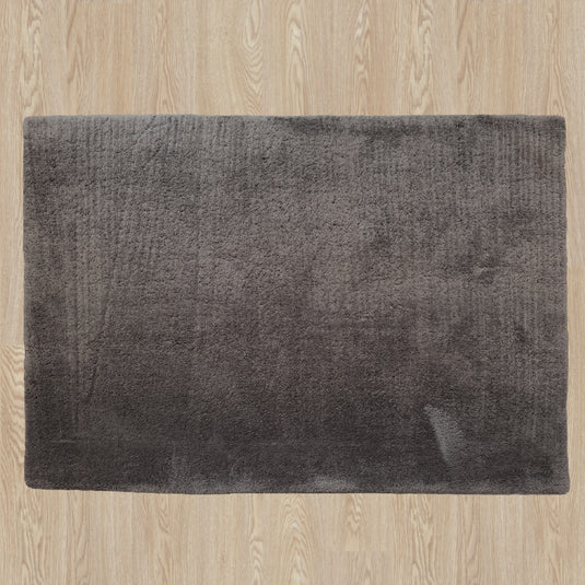 Arthouse Snuggle Soft Touch Charcoal Rug