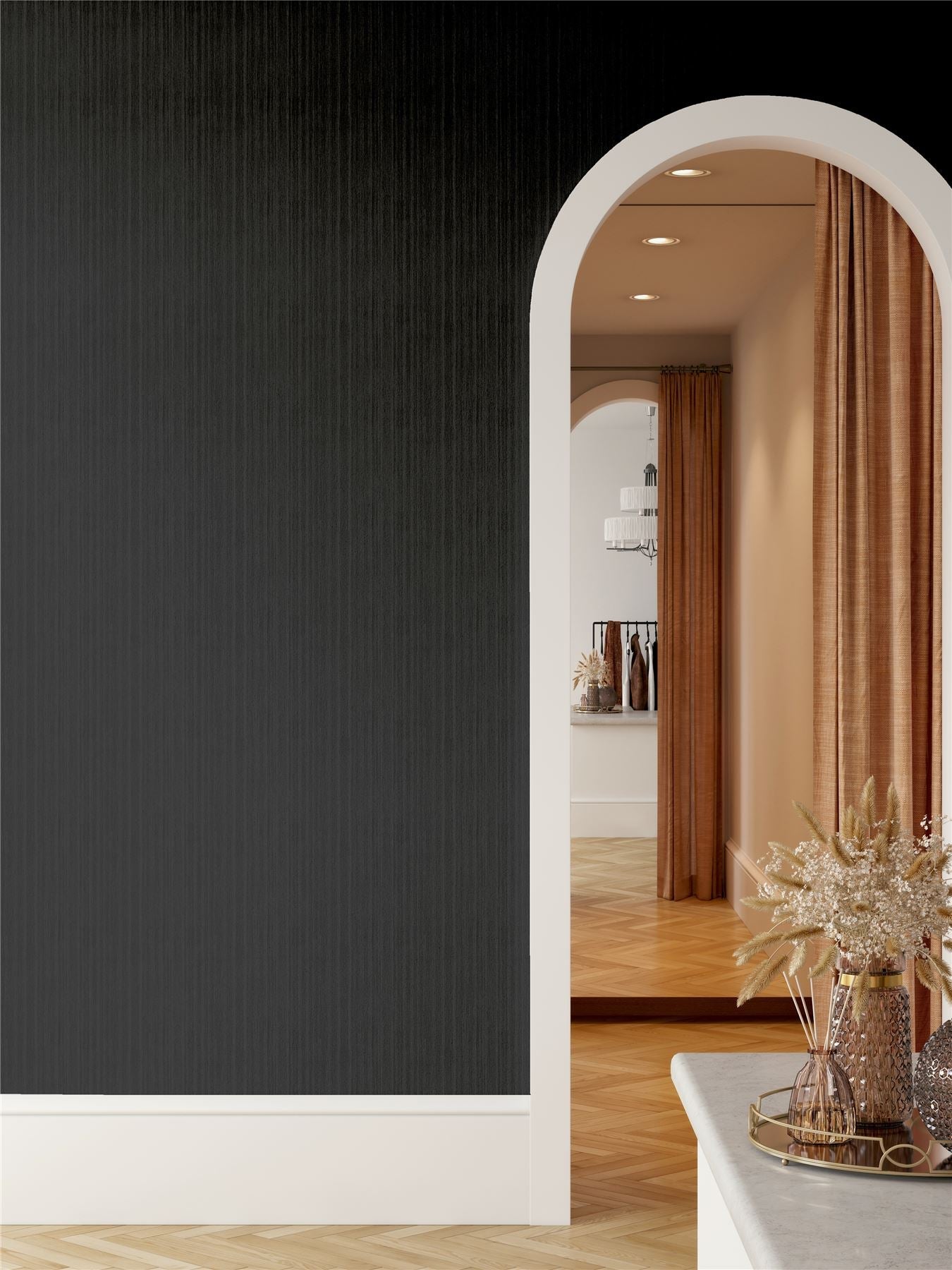 Silk Cascade Wallpaper sw6