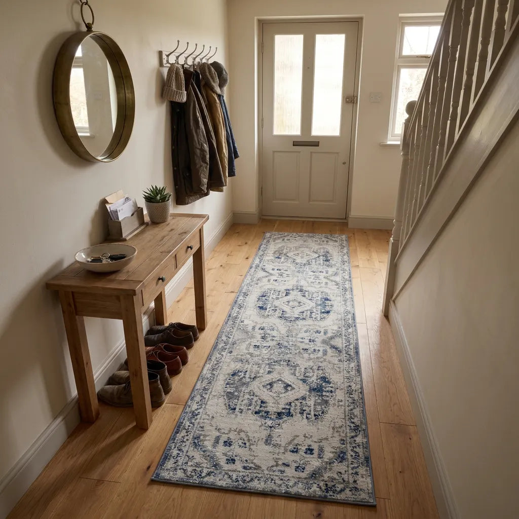 Muse Oriental Navy 60 x 230cm Runner