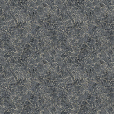 Textured Marble Navy / Silver Wallpaper