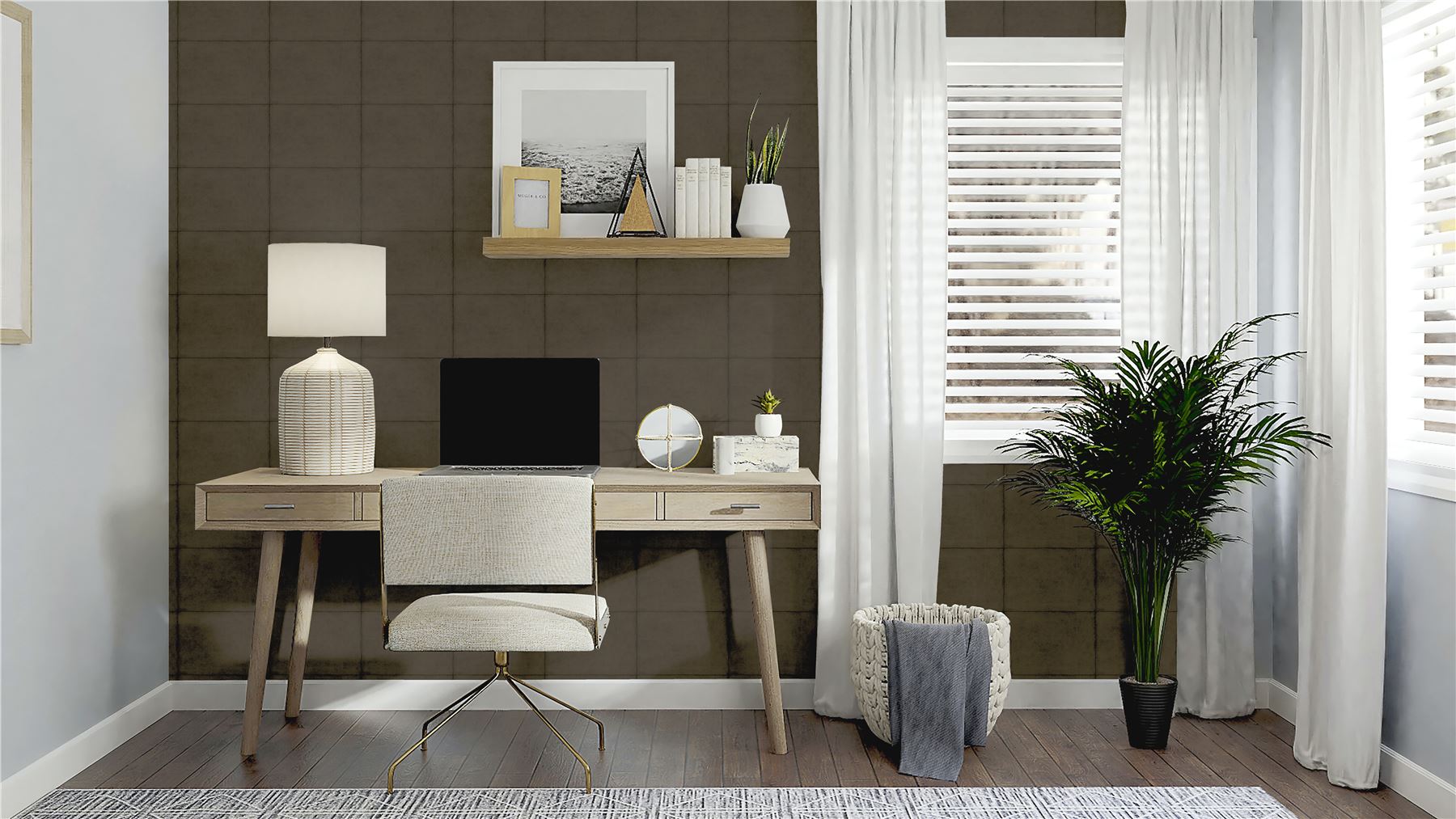 Urban Block Wallpaper