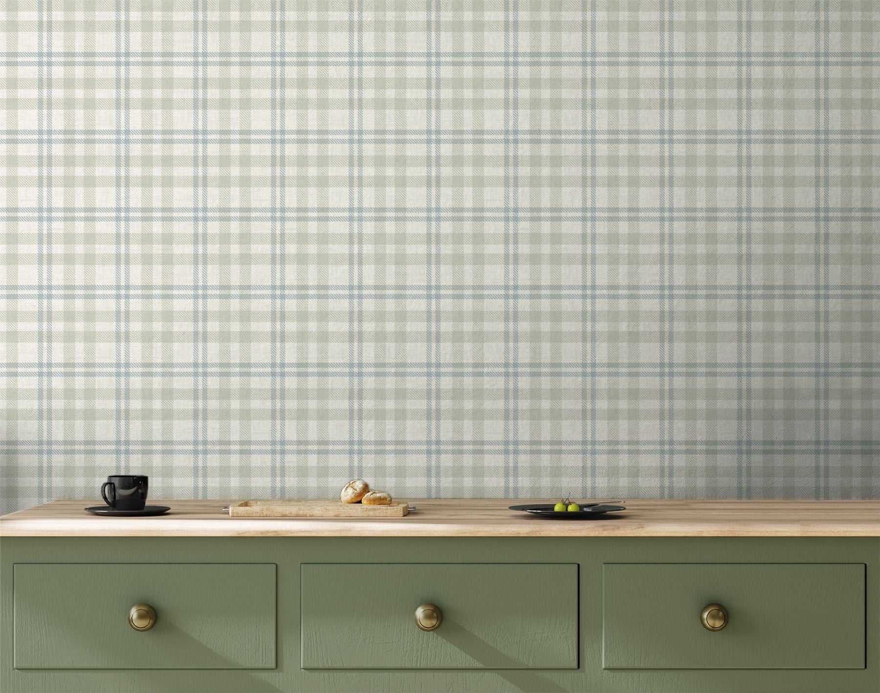 Countryside Check Natural