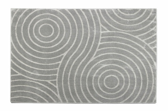 Rhythm Sculpt Grey 200 x 290cm Rug
