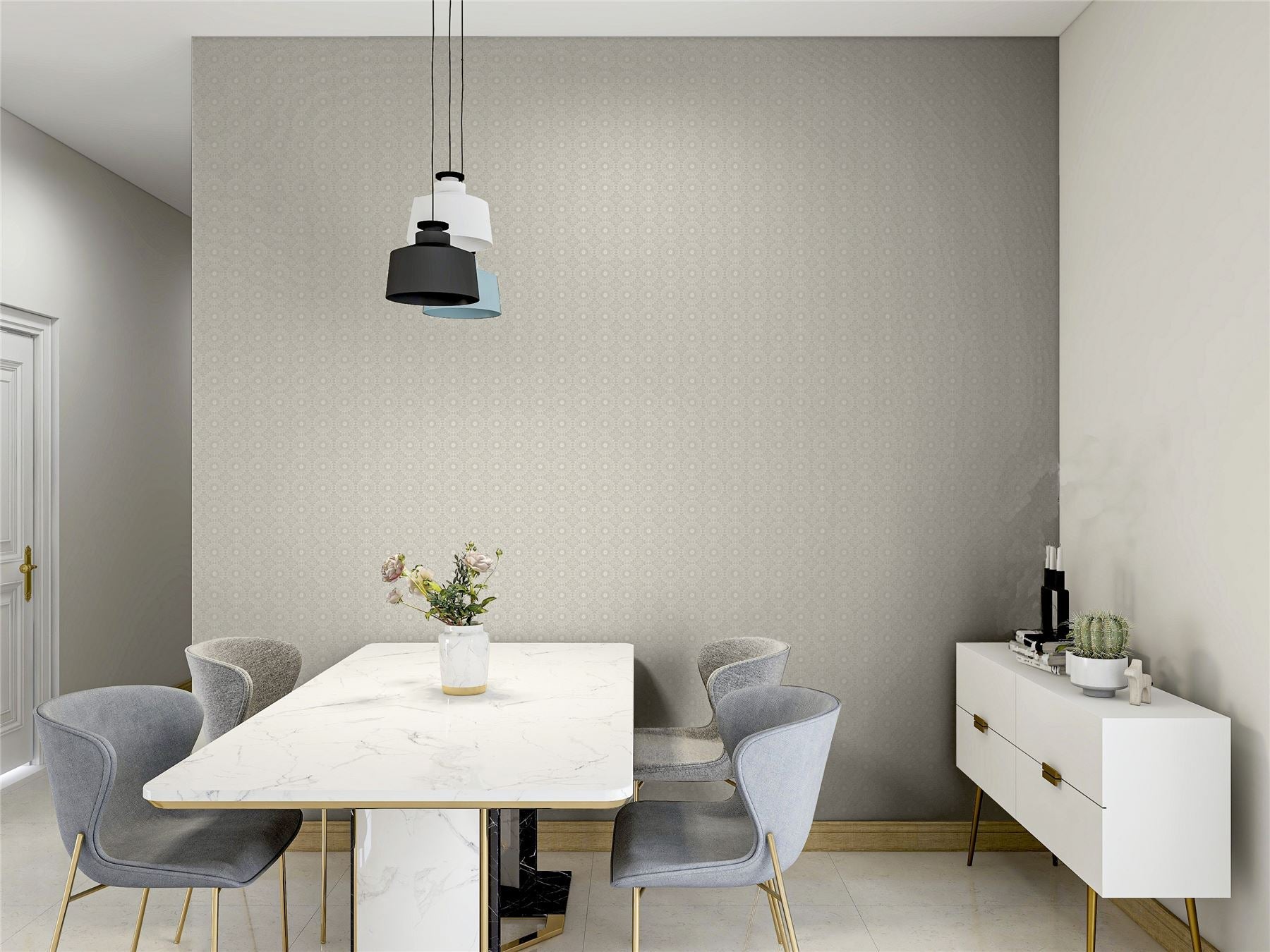 Symmetrical Chic Wallpaper