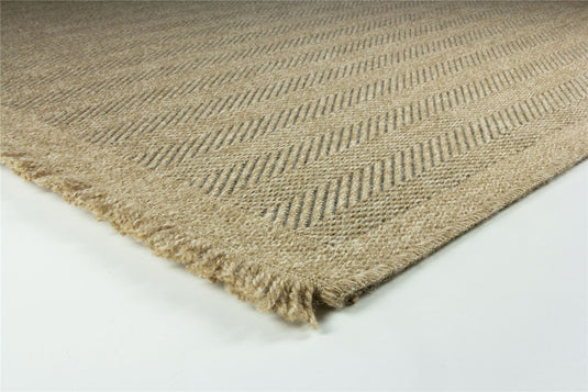 Jute Effect Herringbone 200 x 290cm Rug
