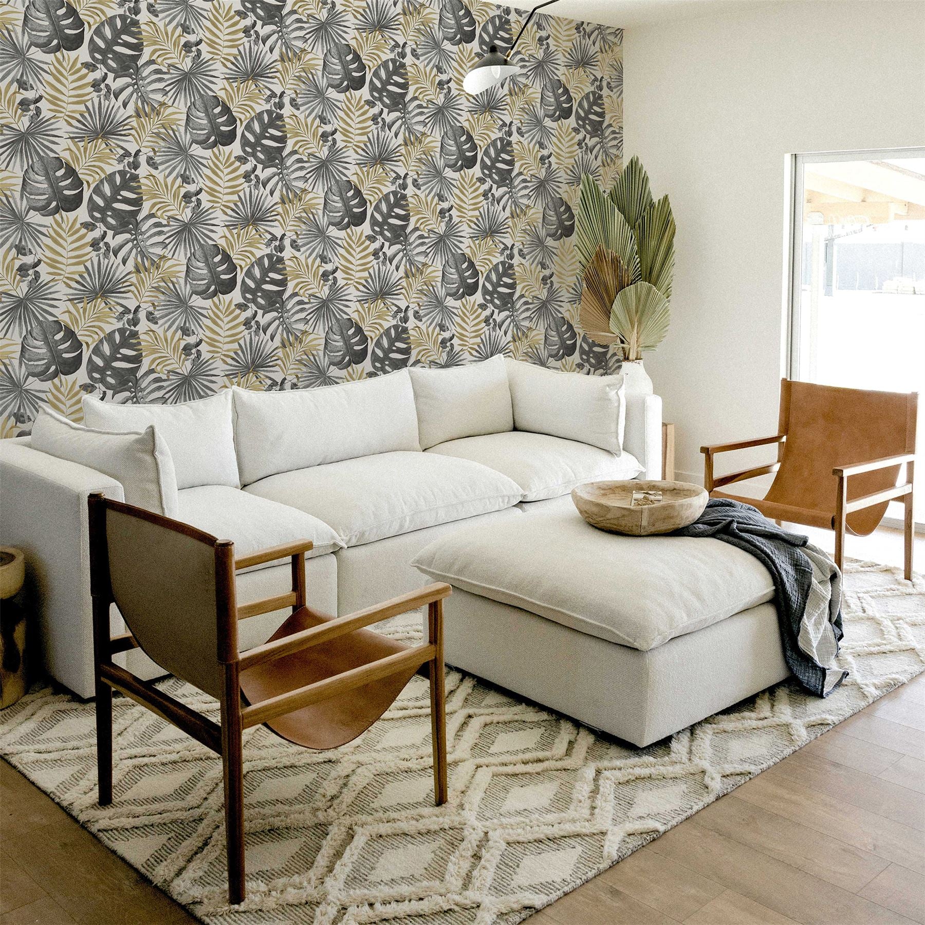 Jungle Wall Black/Gold