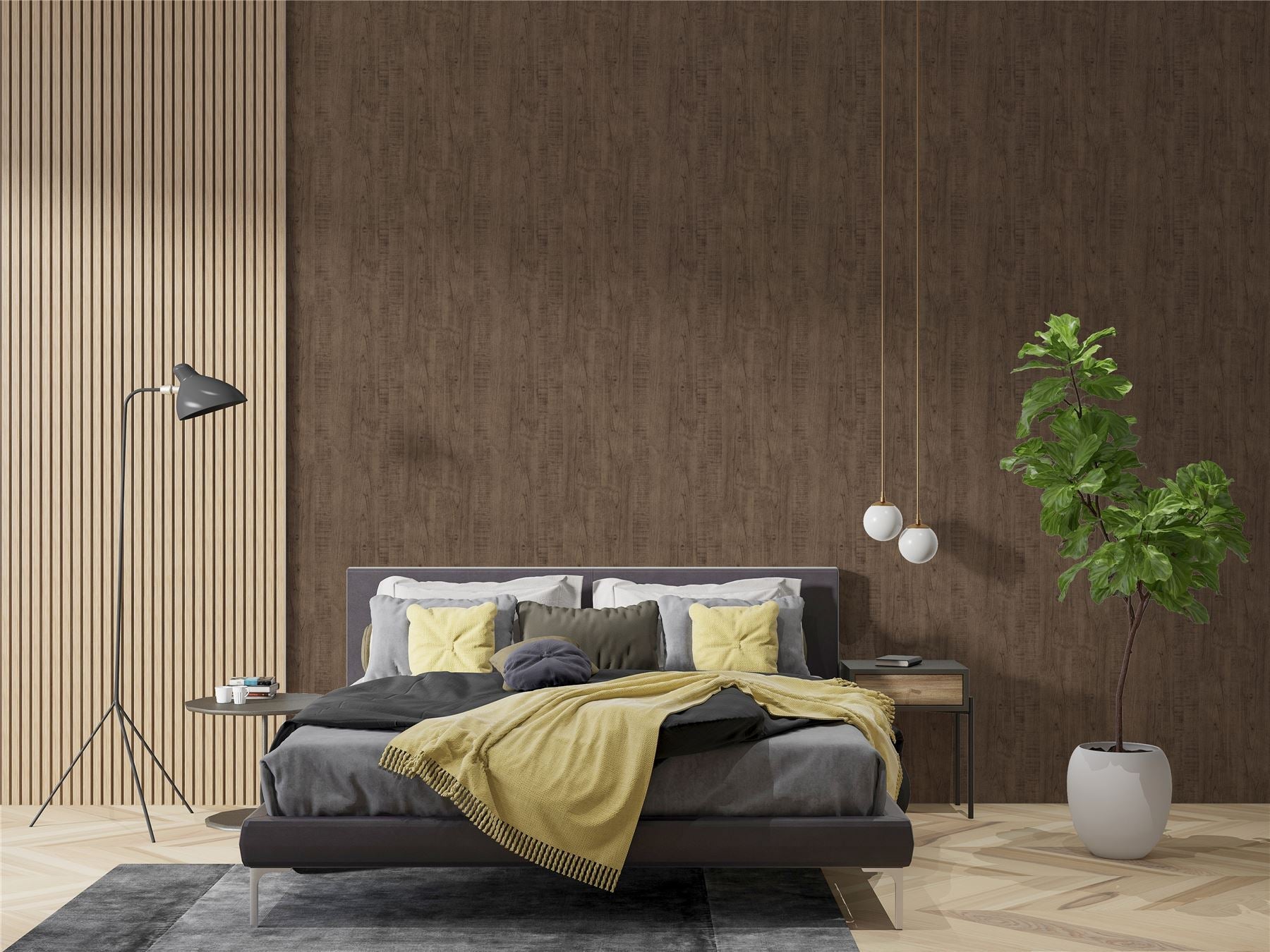 Luxe Timber Wallpaper sw6