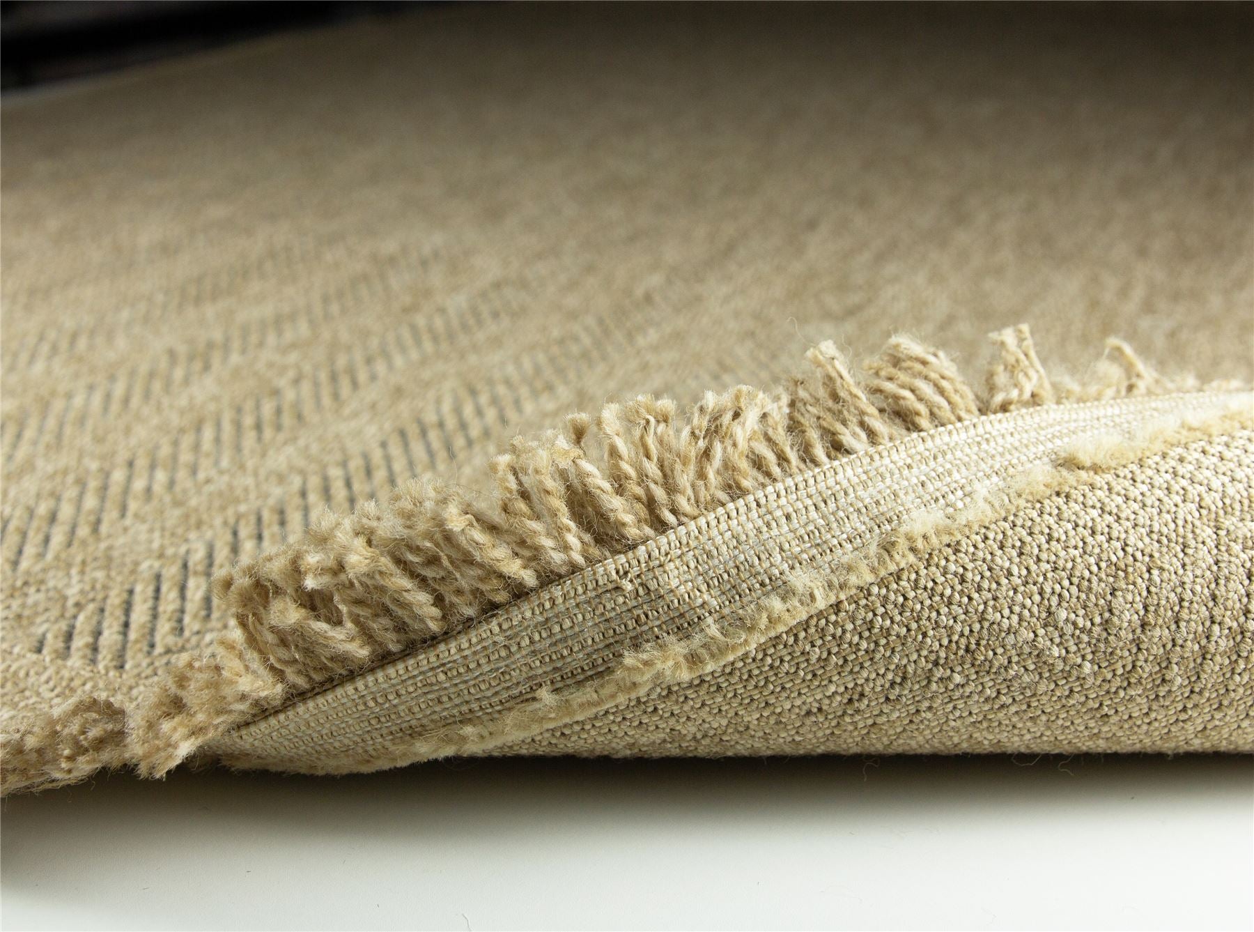 Jute Effect Herringbone Rug