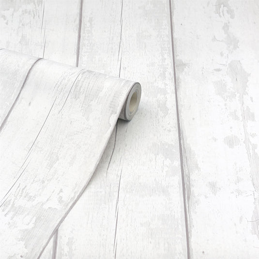 Grey Washed Wood Wallpaper sw12
