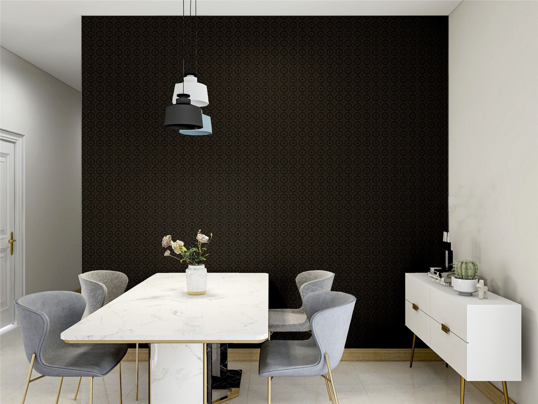 Symmetrical Chic Wallpaper