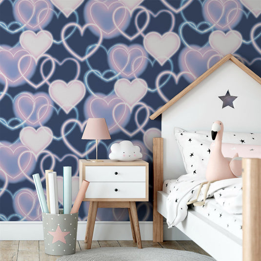 Neon Heart Wall sw12