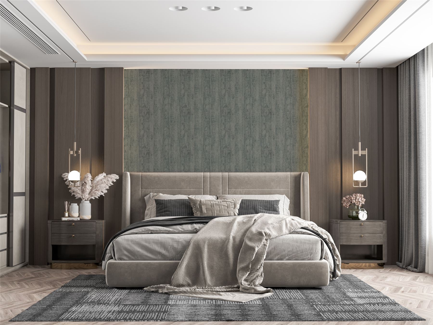 Luxe Timber Wallpaper sw6