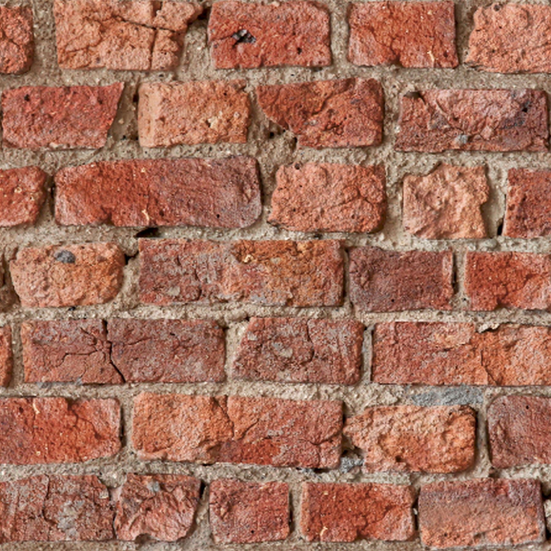Urban Brick Red Wallpaper