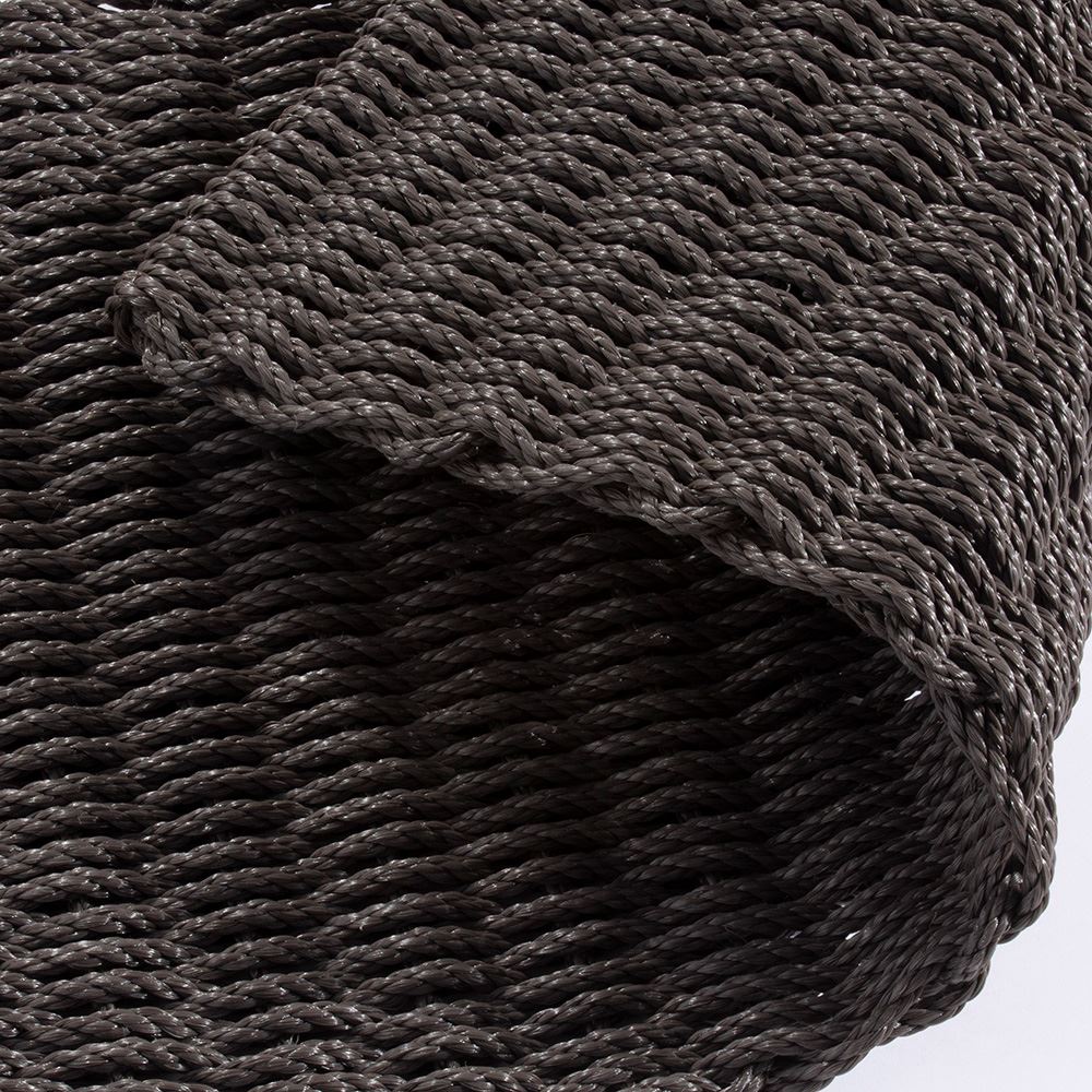 Didsbury Braided Polypropylene 45x75cm Slate Doormat