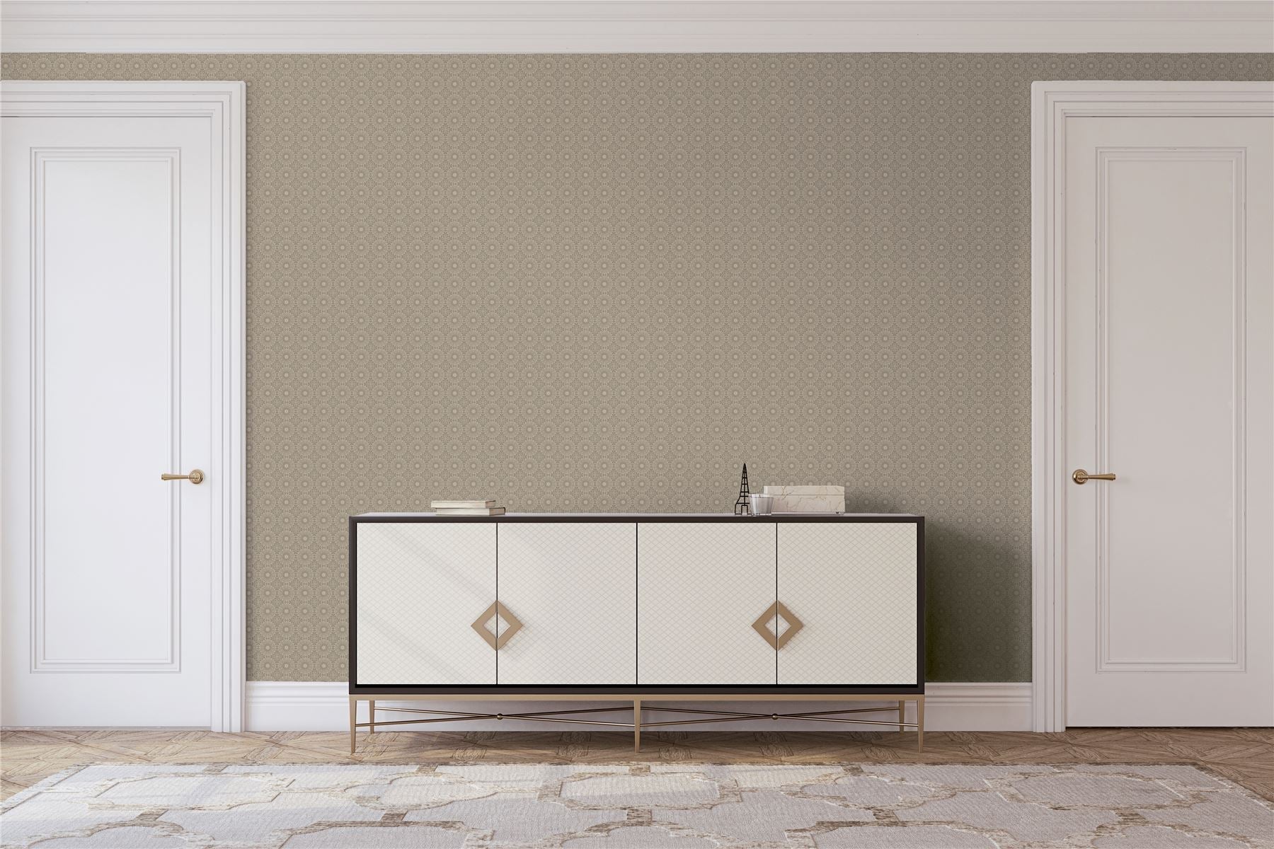 Symmetrical Chic Wallpaper